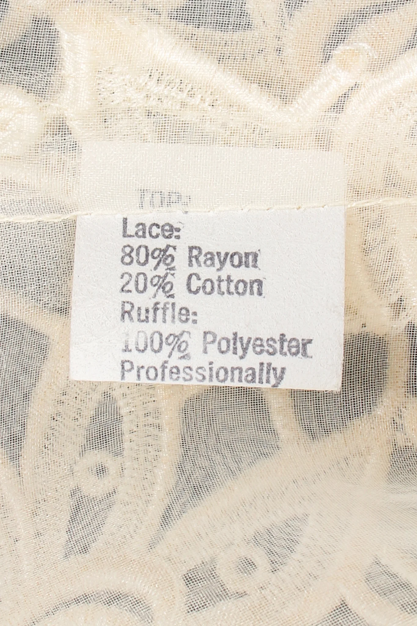 Dynasty Collection Organza Lace Ruffle Jacket - Image 13
