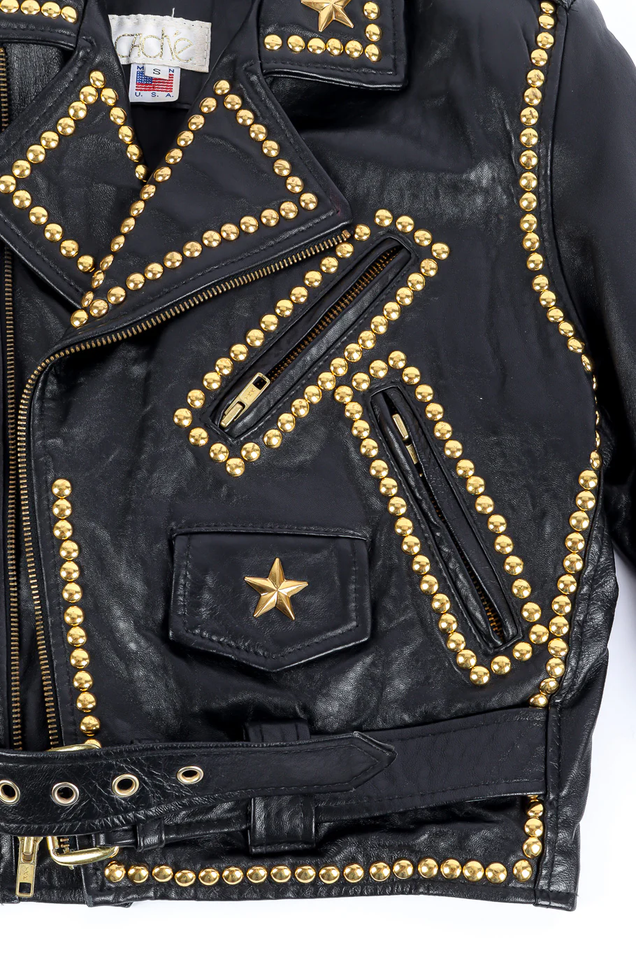 Eagle Stud Moto Jacket - Image 6
