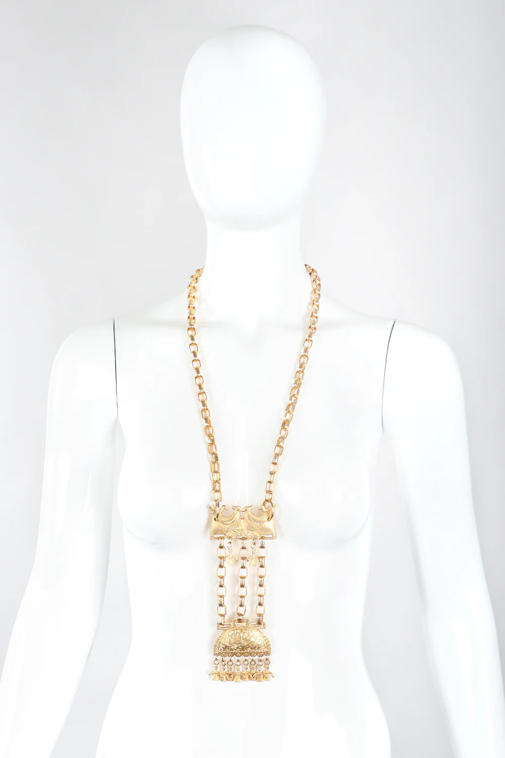 Egyptian Bird Plate Necklace - Image 3