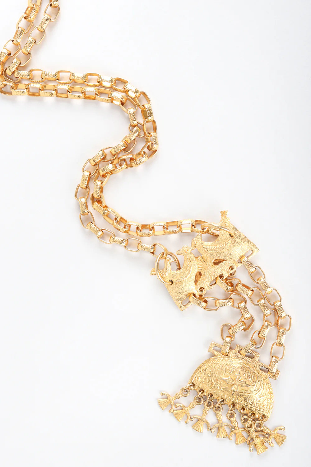 Egyptian Bird Plate Necklace - Image 4