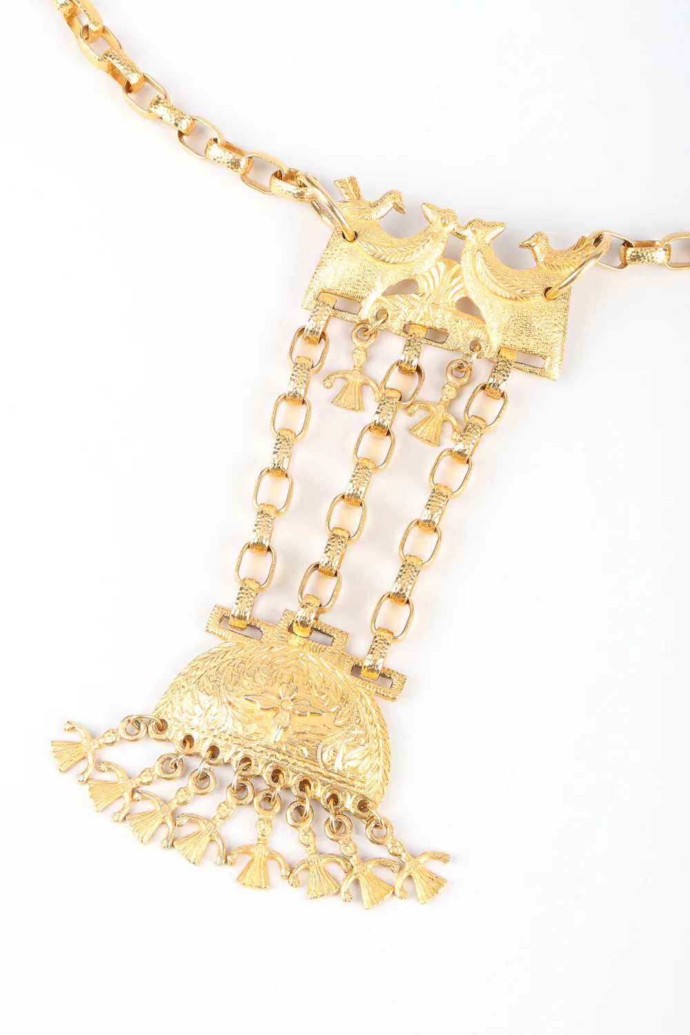 Egyptian Bird Plate Necklace - Image 5