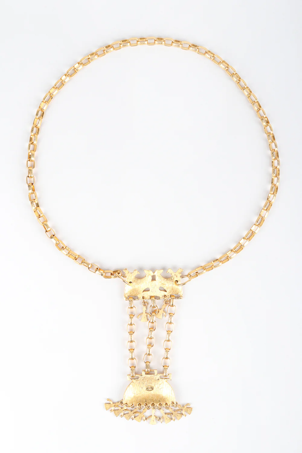 Egyptian Bird Plate Necklace - Image 8