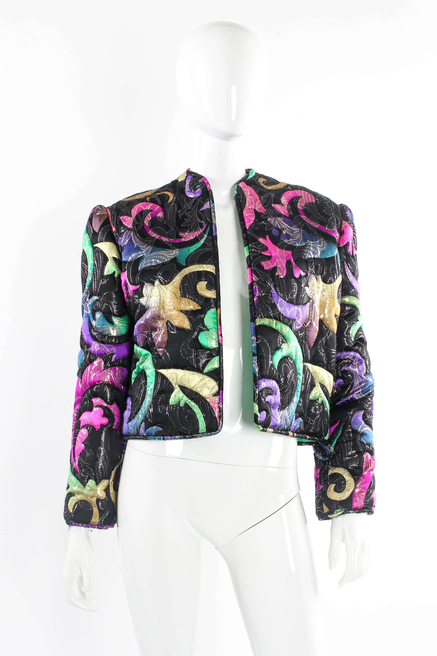 Fleur Metallic Jacket