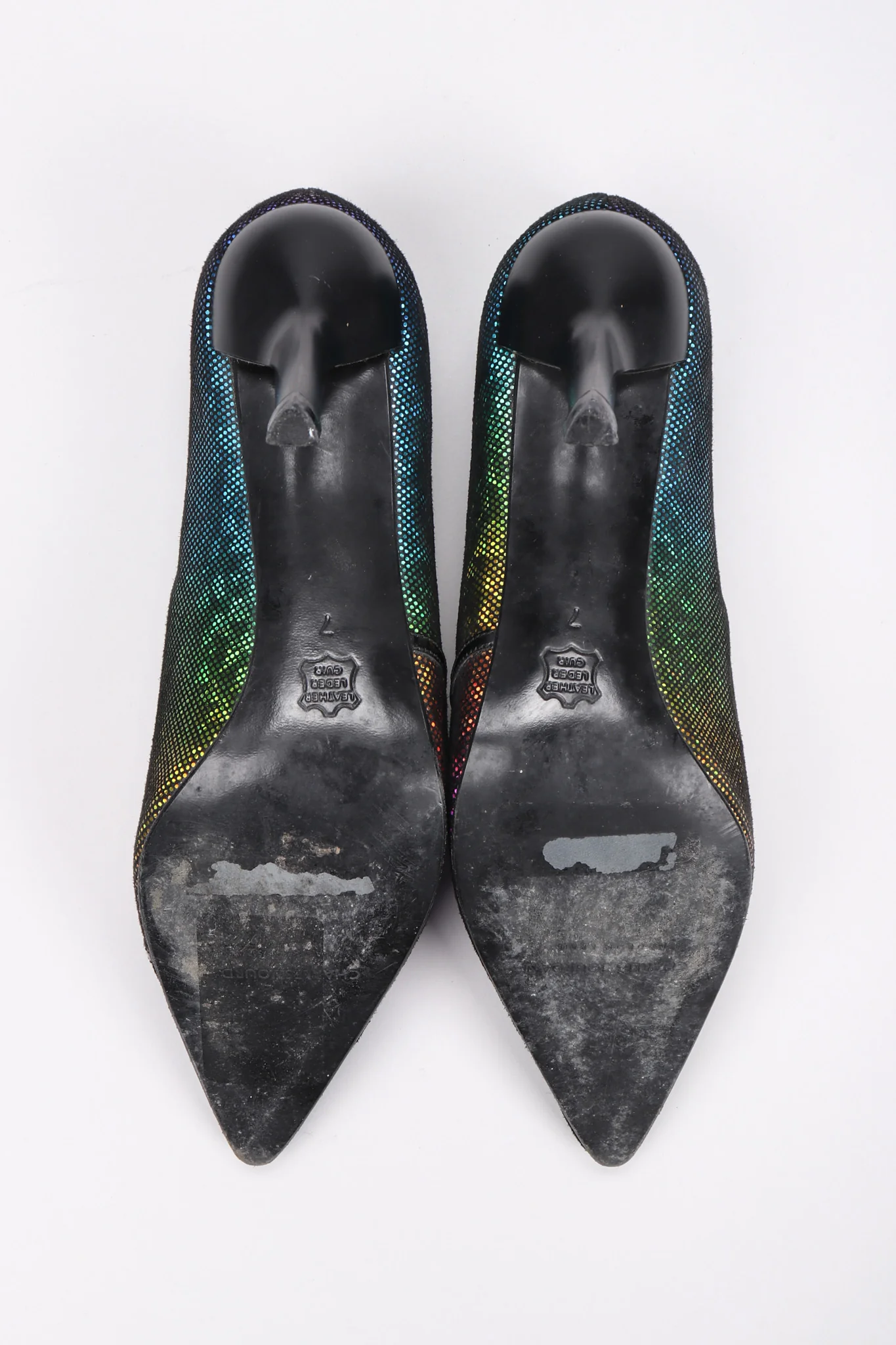 Electric Rainbow Holo Heels - Image 11
