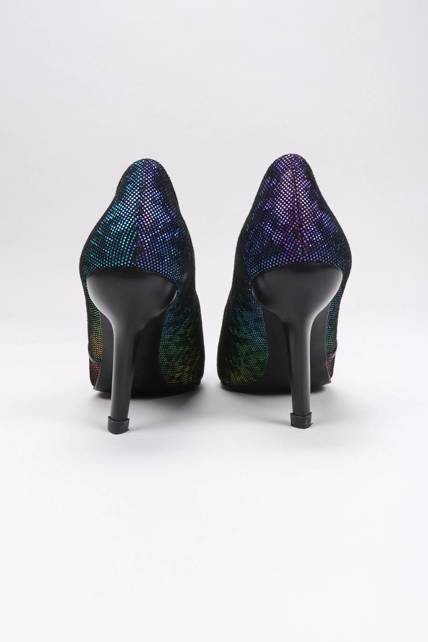 Electric Rainbow Holo Heels - Image 8