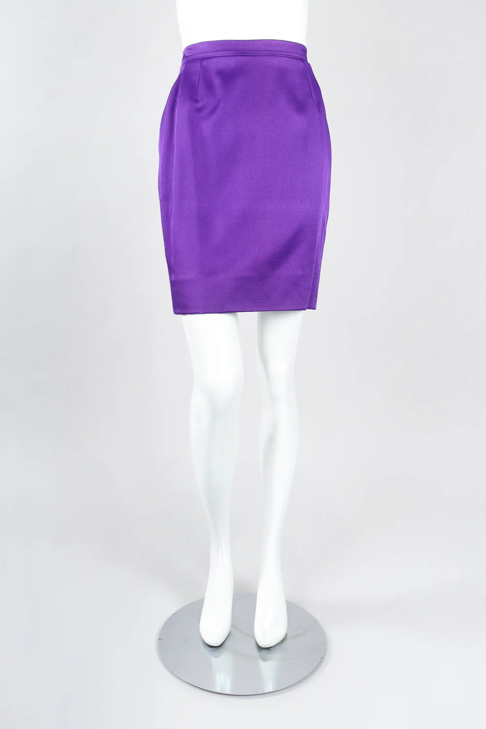Electric Satin Jacket & Skirt Power Suit - Image 8