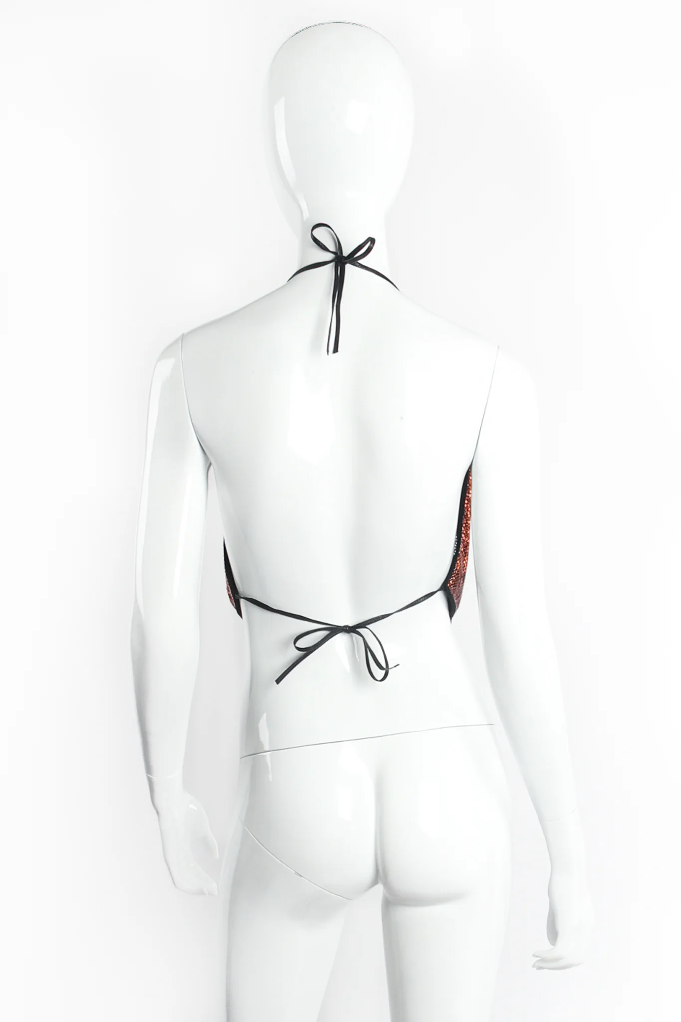Ombré Elements Pointed Metal Mesh Halter - Image 5