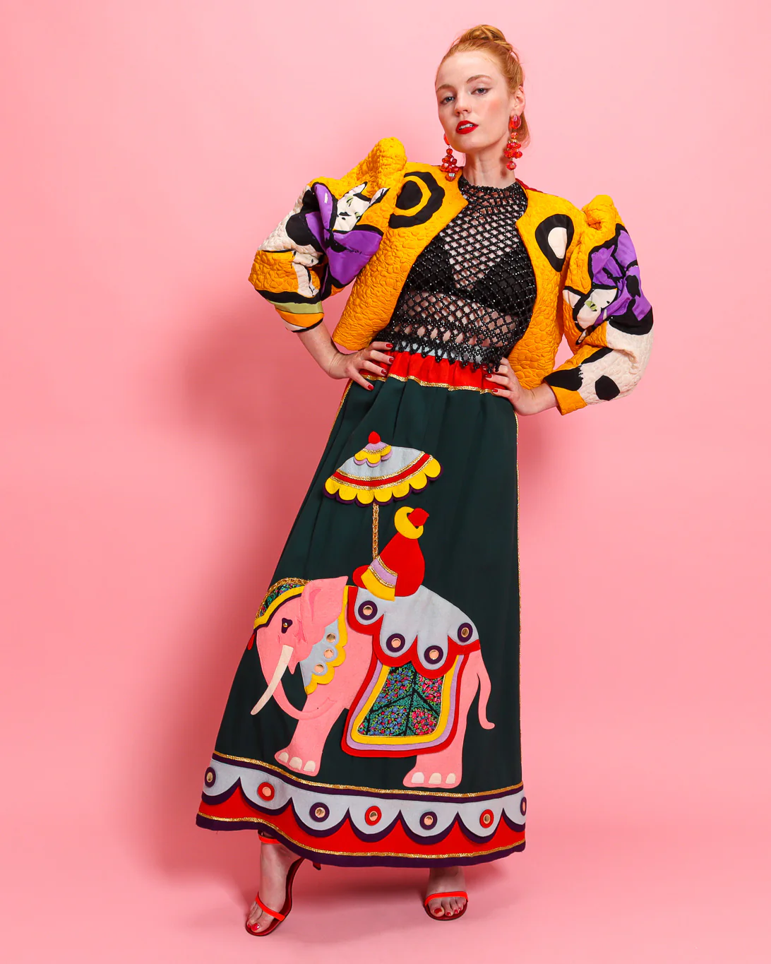Elephant Maxi Skirt - Image 3