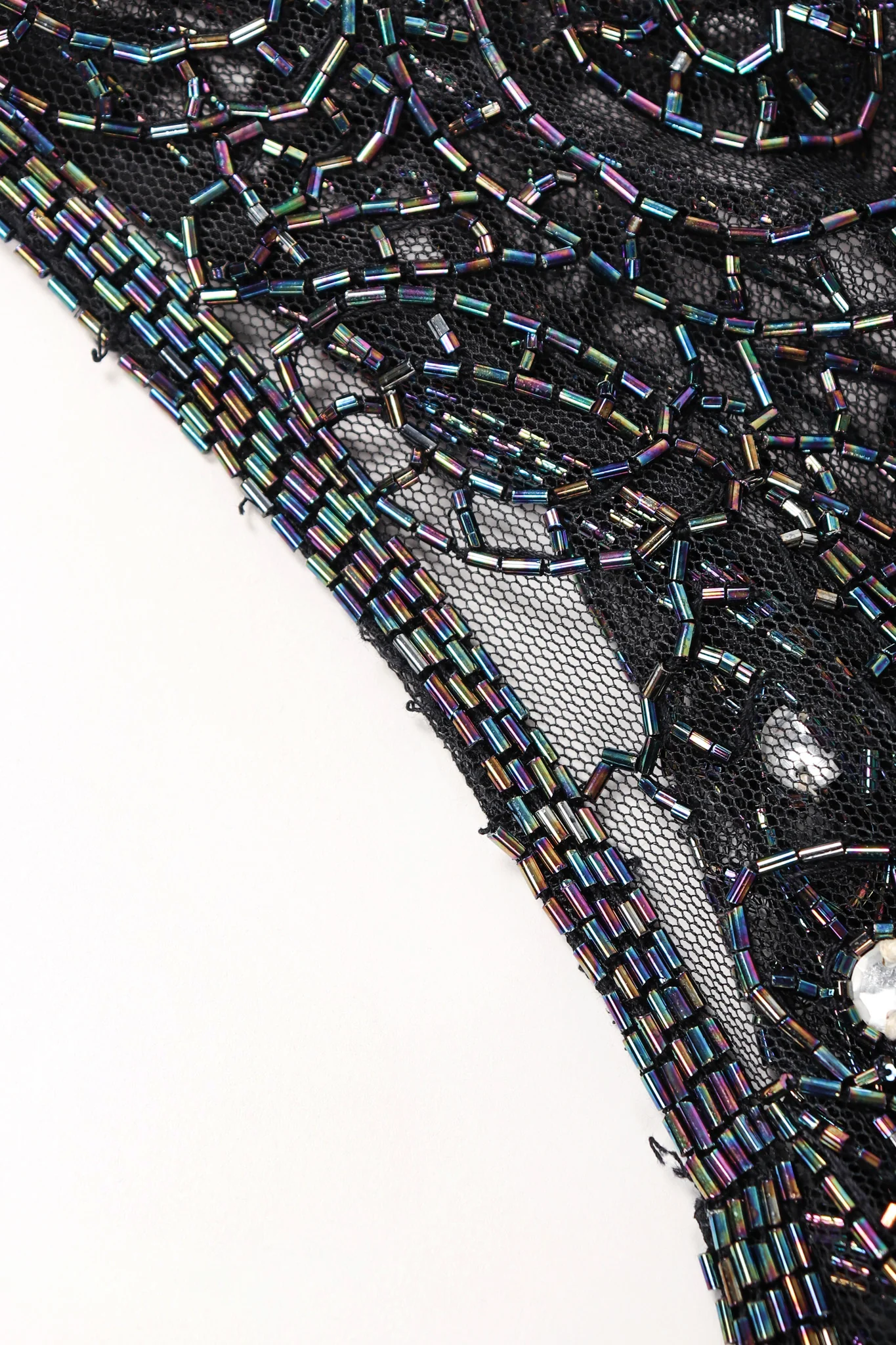 Embellished Bead Lace Dress - Image 12