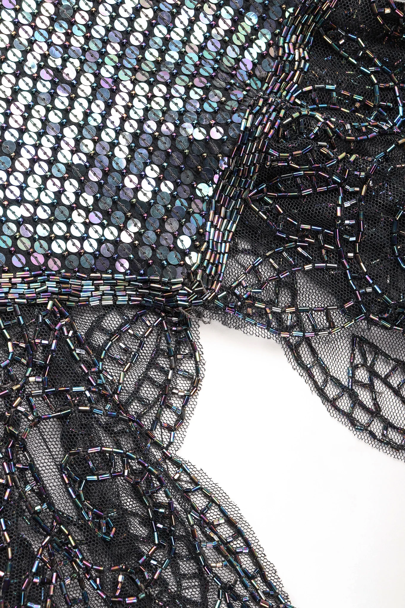 Embellished Bead Lace Dress - Image 17
