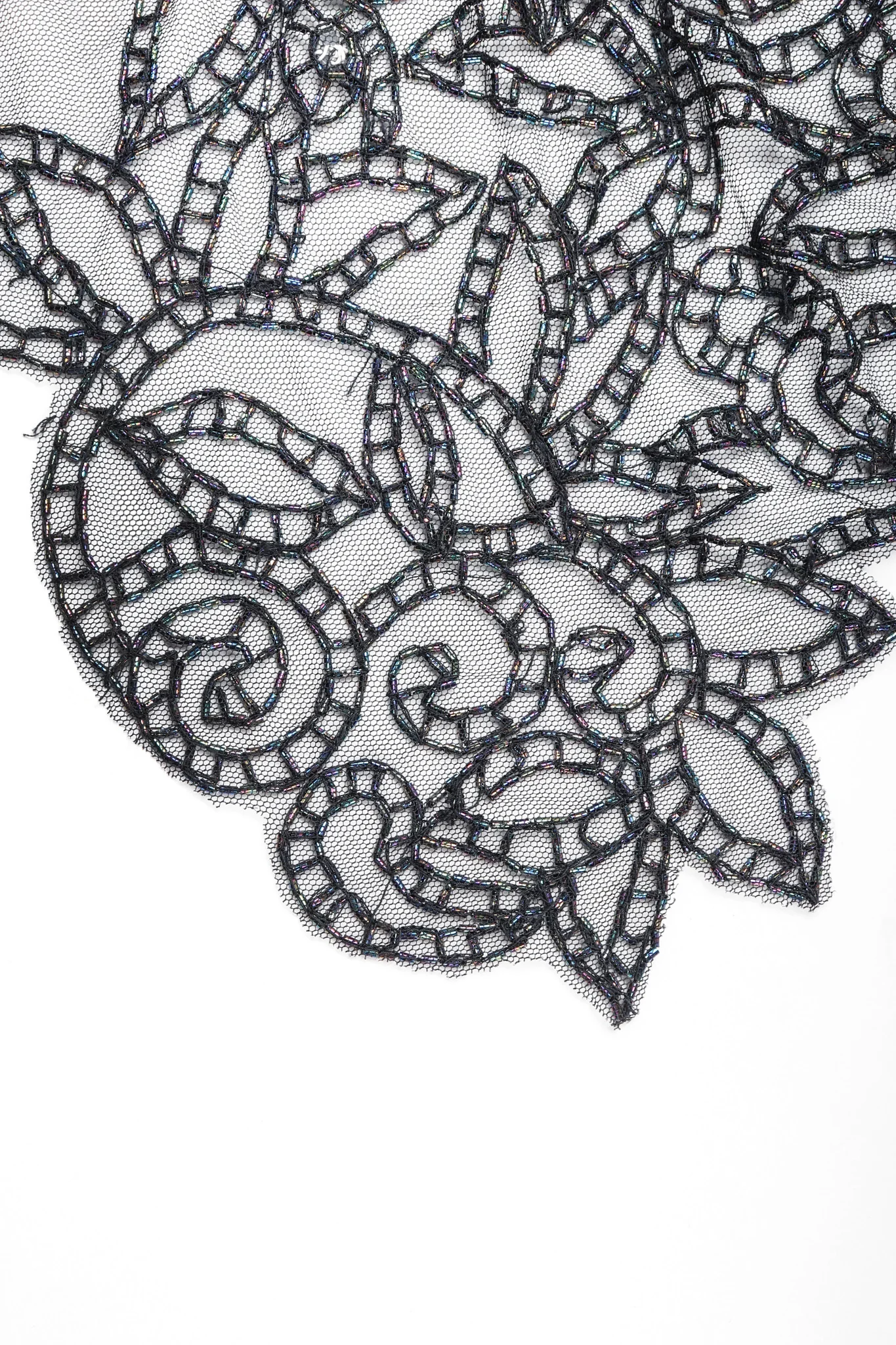 Embellished Bead Lace Dress - Image 18