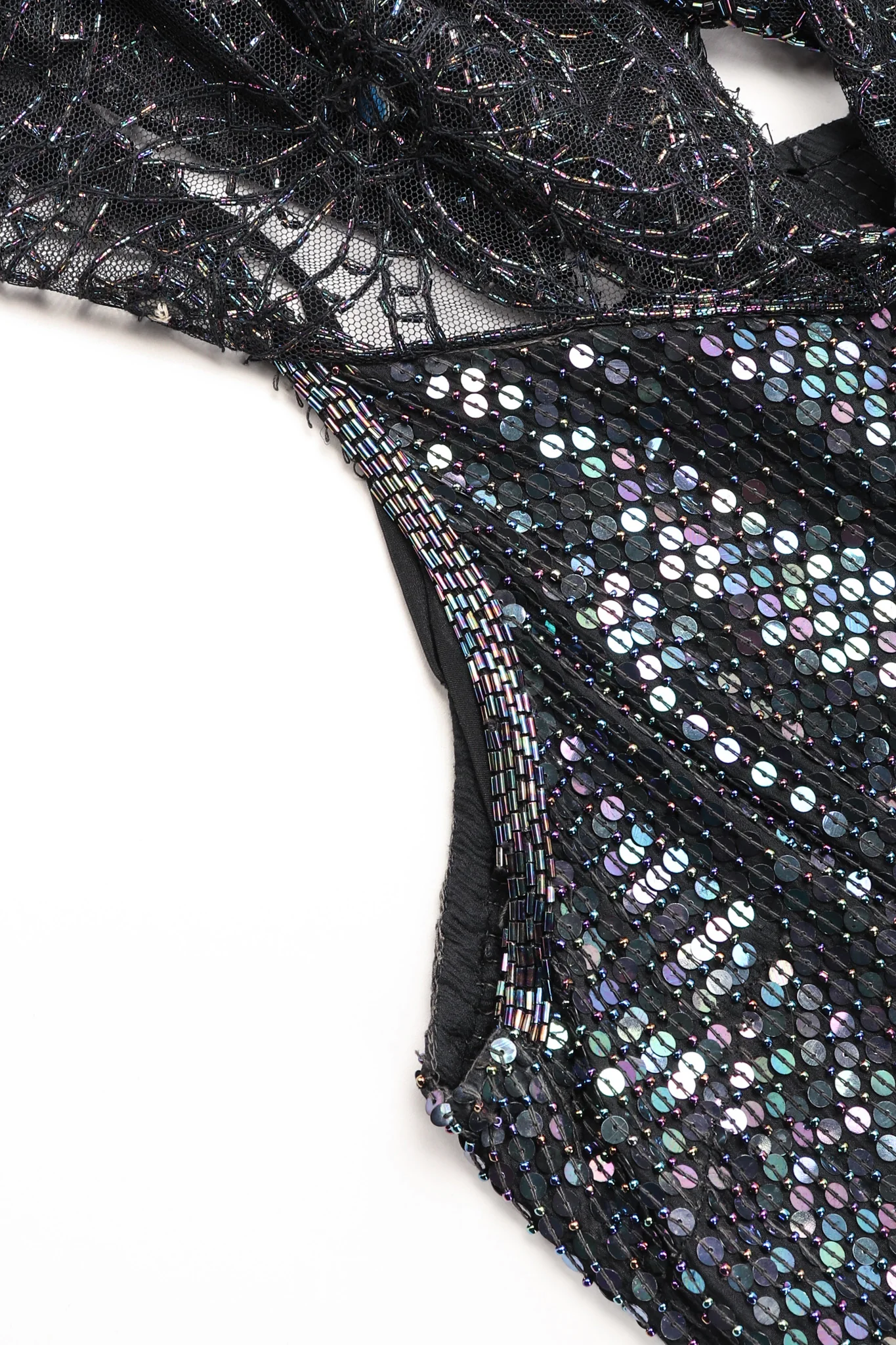 Embellished Bead Lace Dress - Image 20