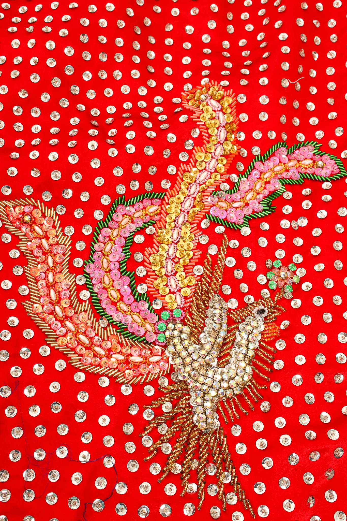 Embellished Chinese Phoenix & Dragon Skirt - Image 11