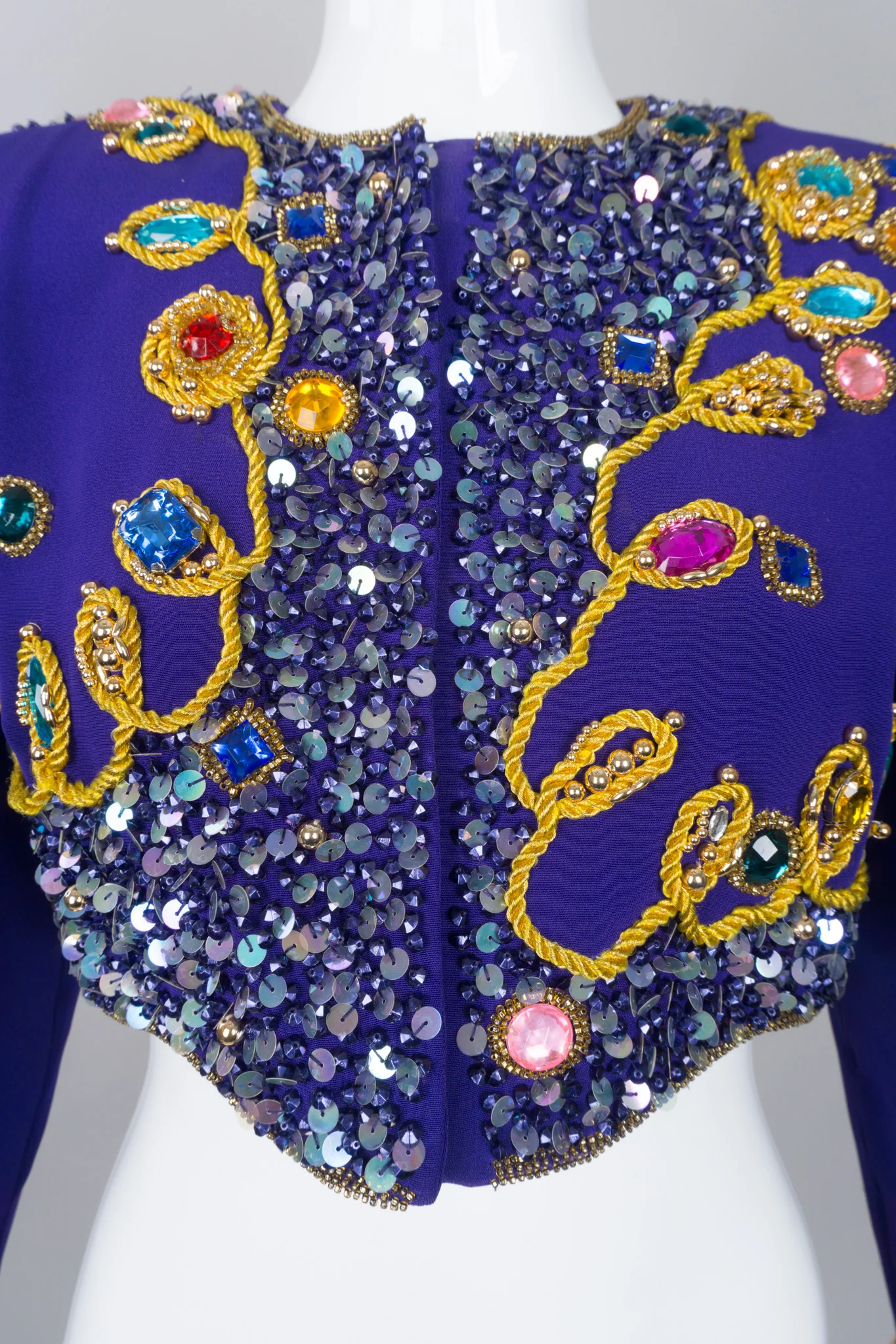 Embellished Crop Jacket - Image 11