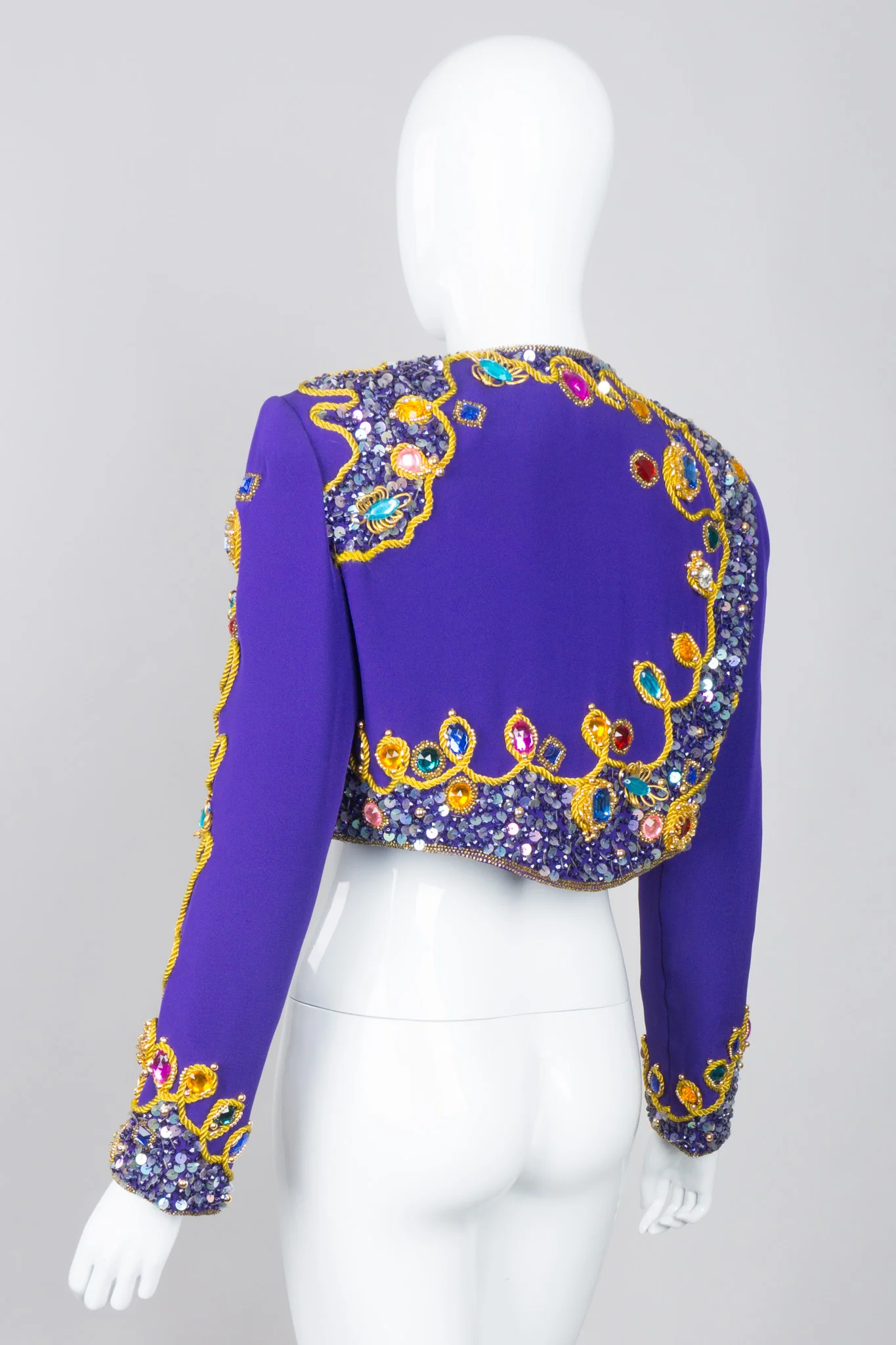 Embellished Crop Jacket - Image 6