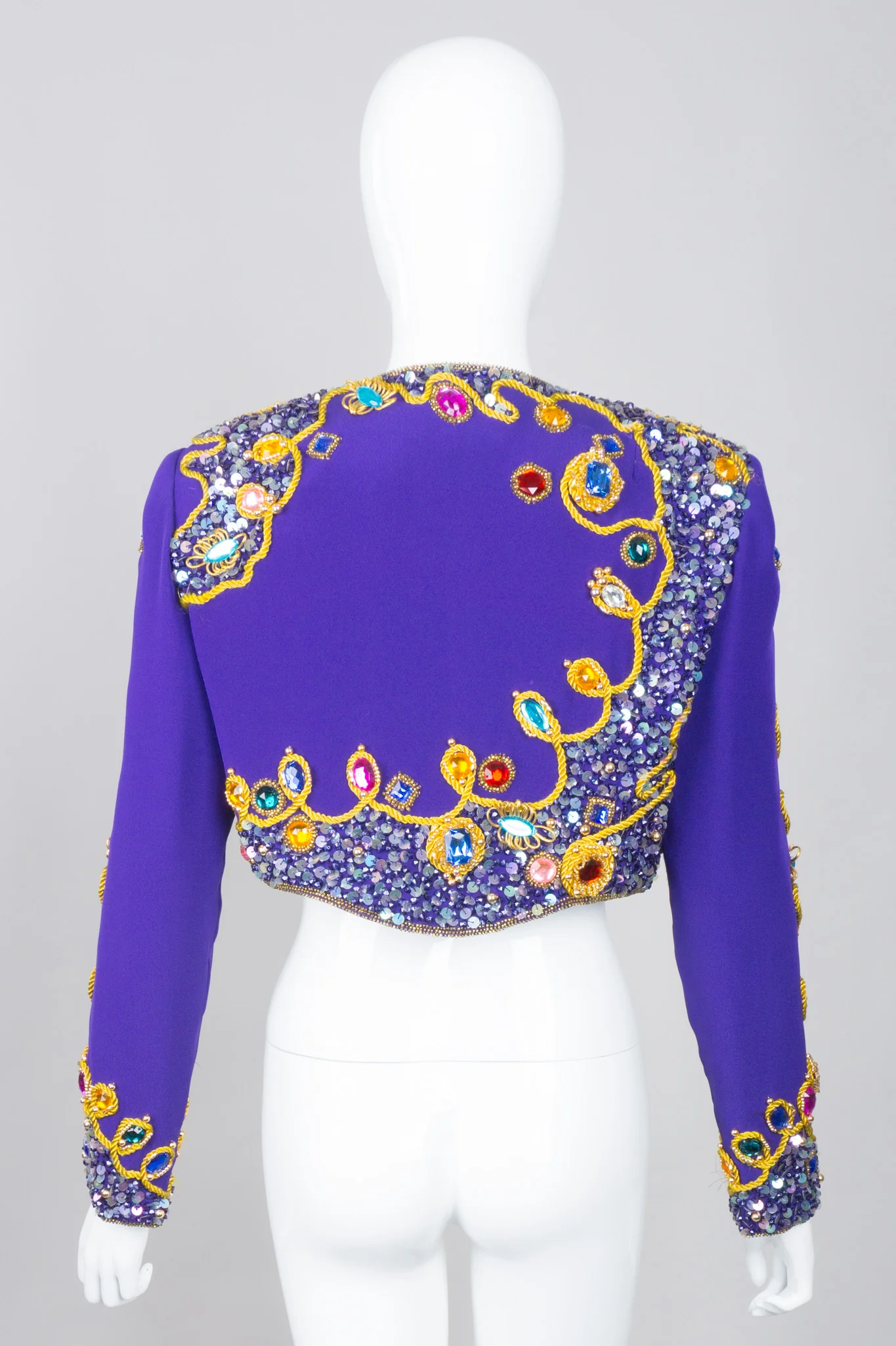 Embellished Crop Jacket - Image 7
