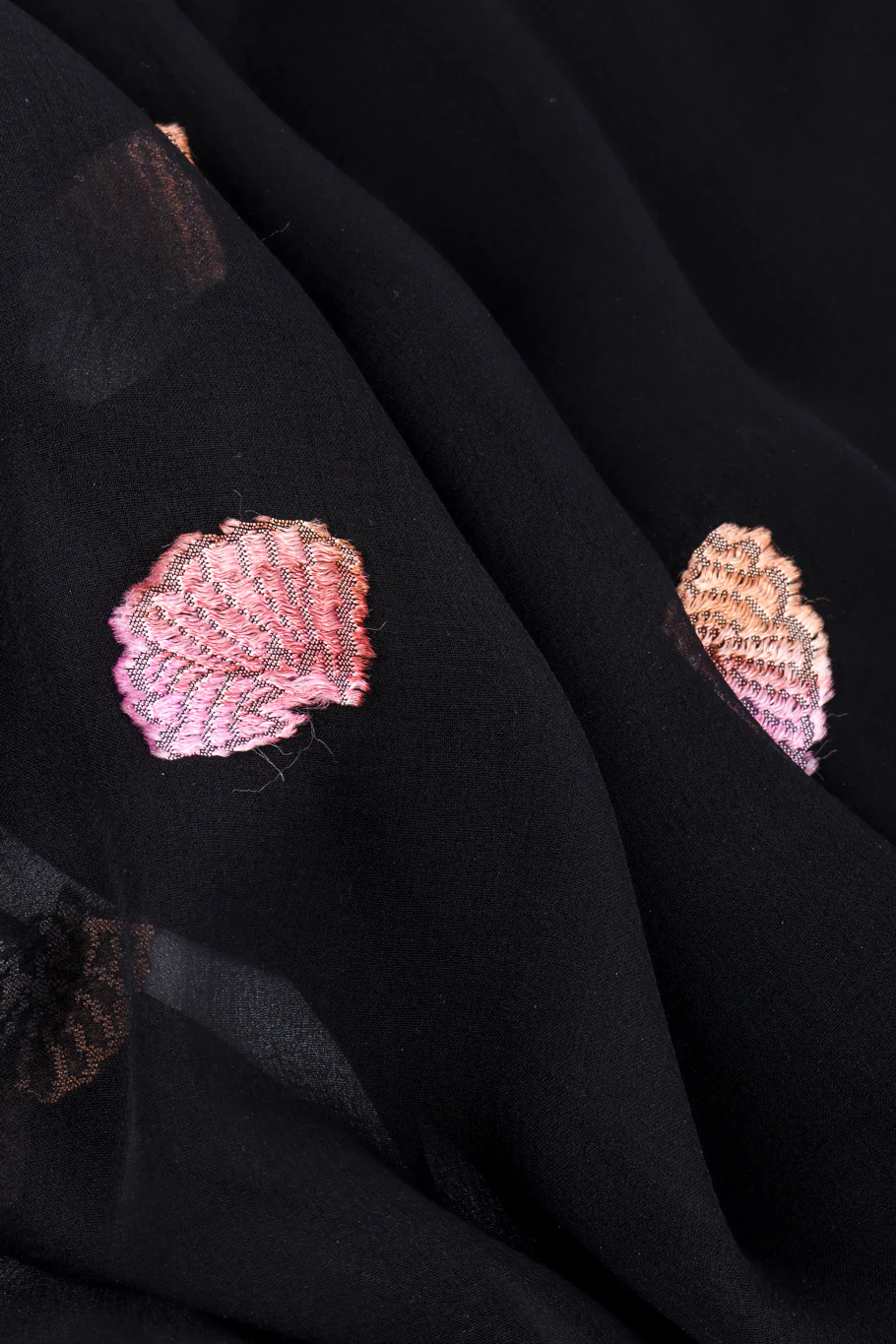 Embellished Floral Silk Caftan - Image 7