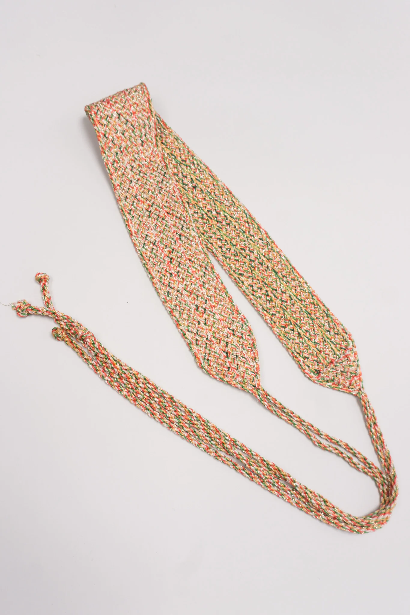 Embellished Lamé Vest & Belt Set - Image 13