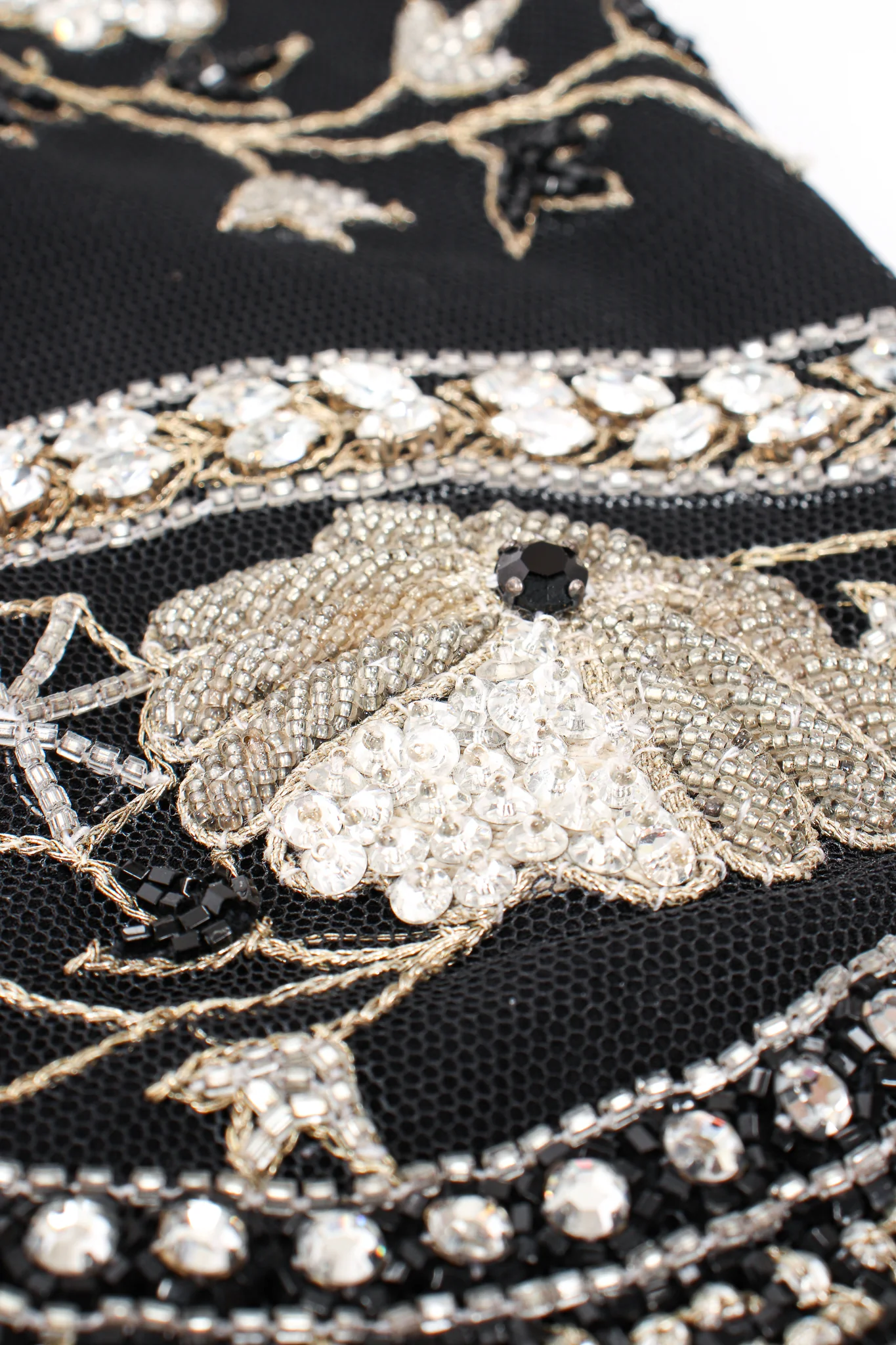 Embellished Mesh Mini Skirt - Image 9
