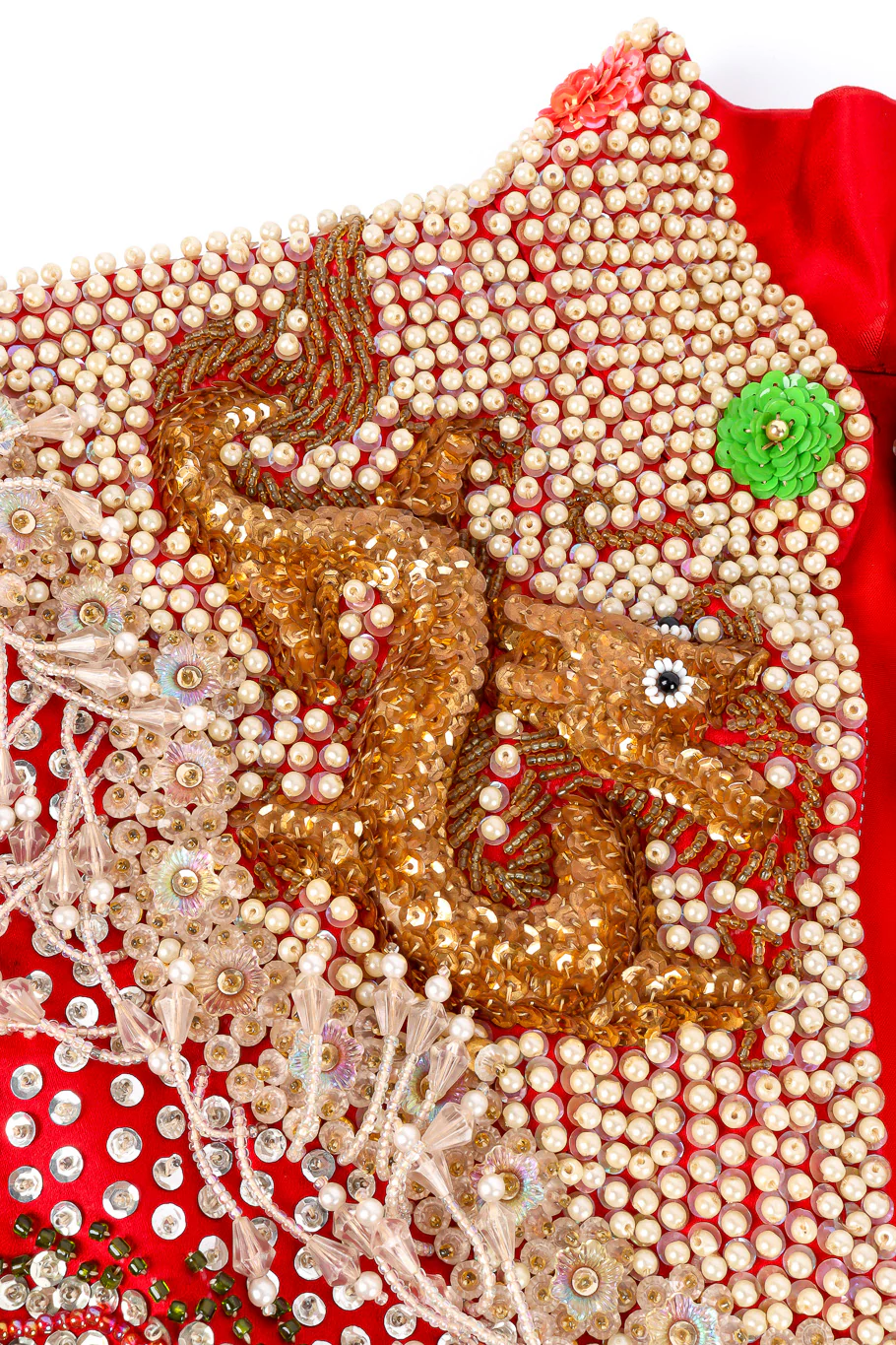 Embellished Phoenix Dragon Jacket - Image 6