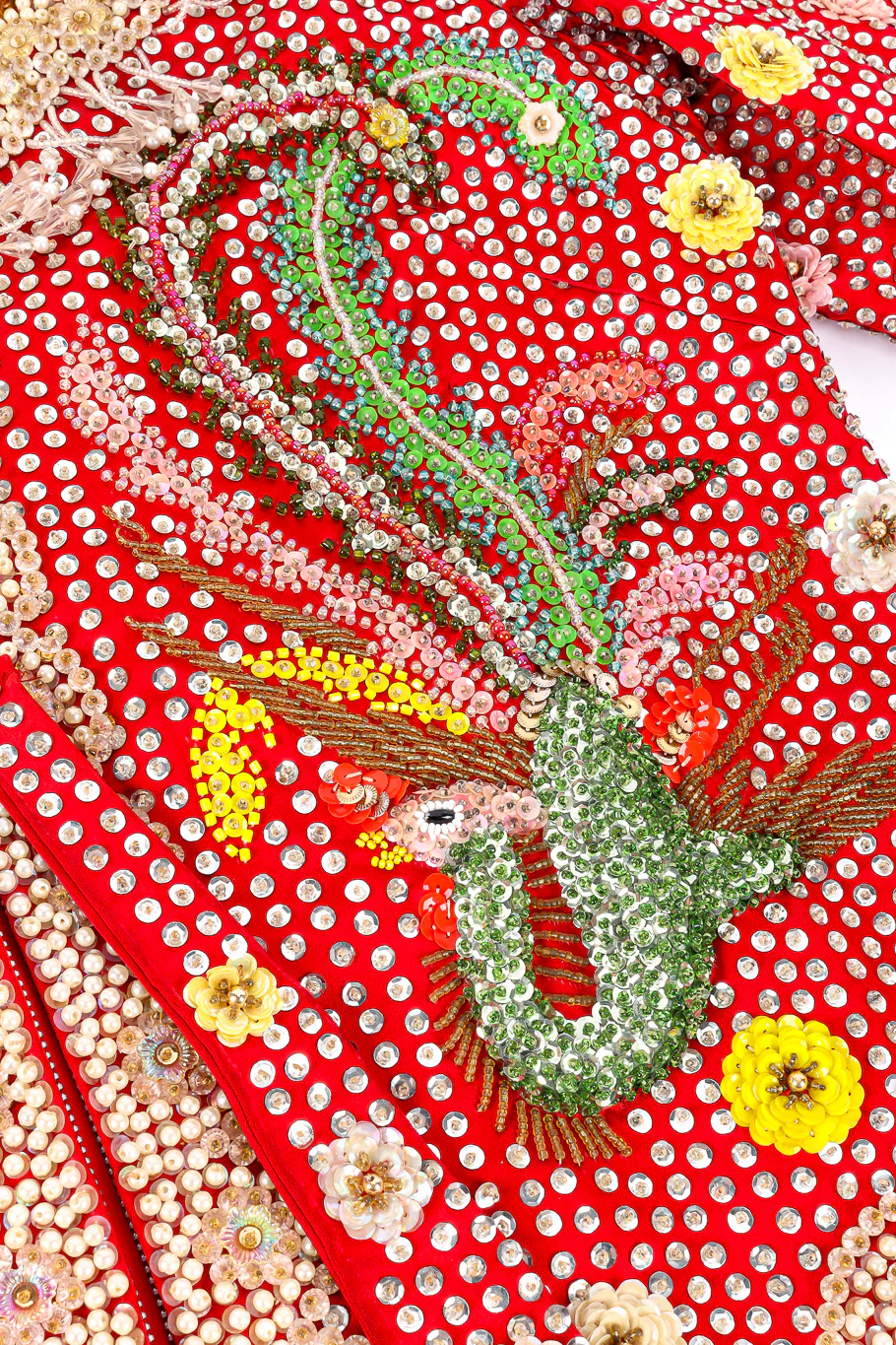 Embellished Phoenix Dragon Jacket - Image 9