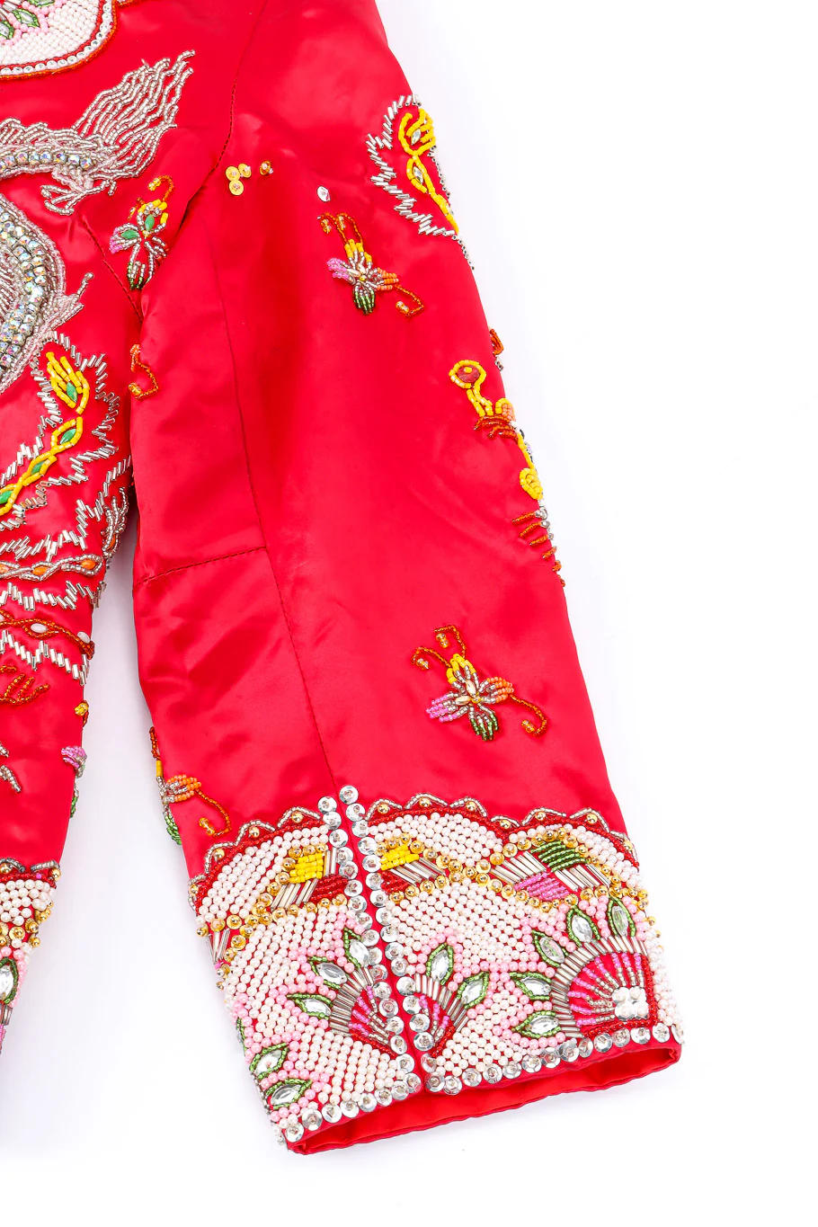 Embellished Satin Dragon Jacket - Image 8