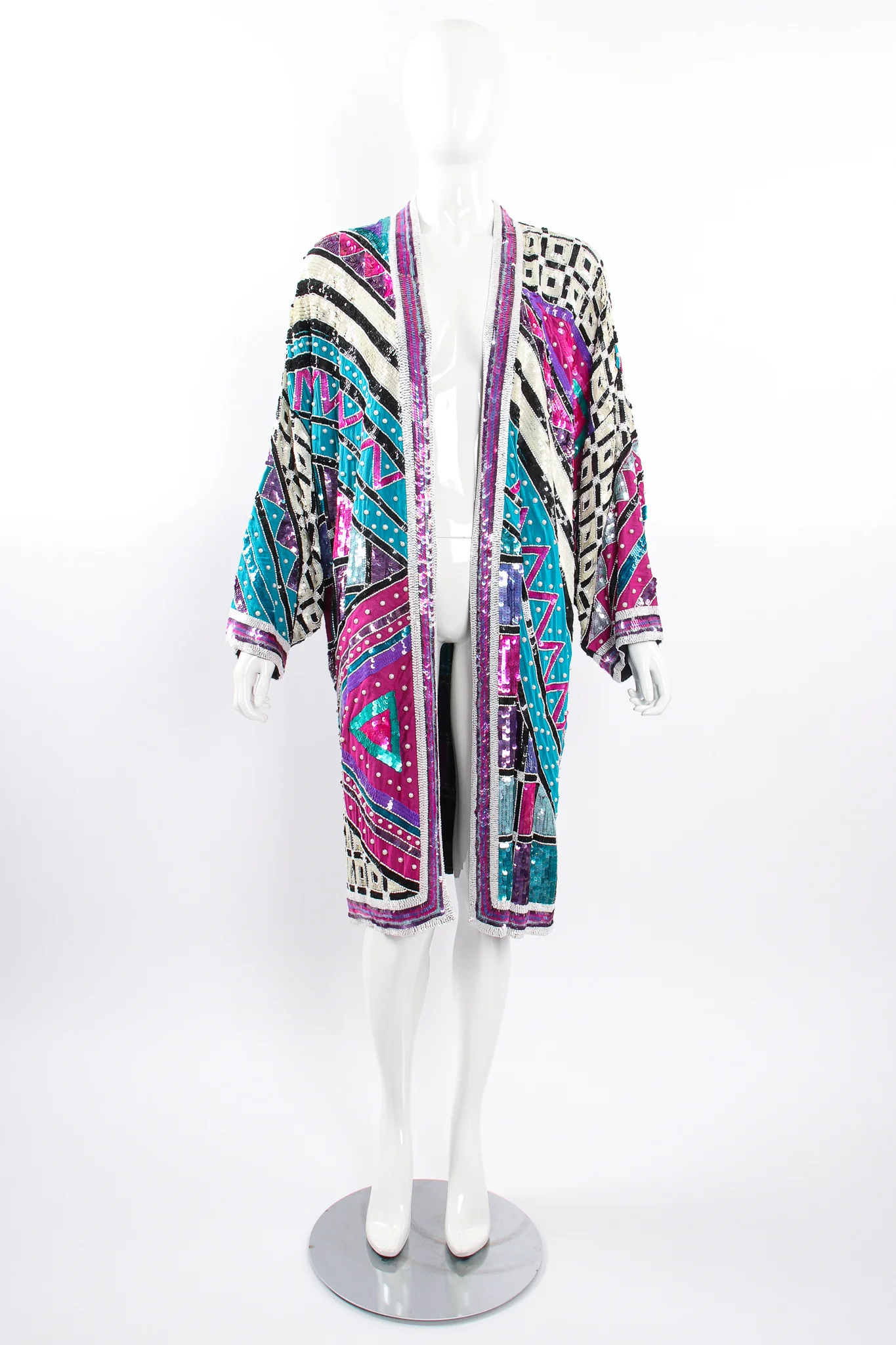 Embellished Sequin Pearl Duster - Image 6