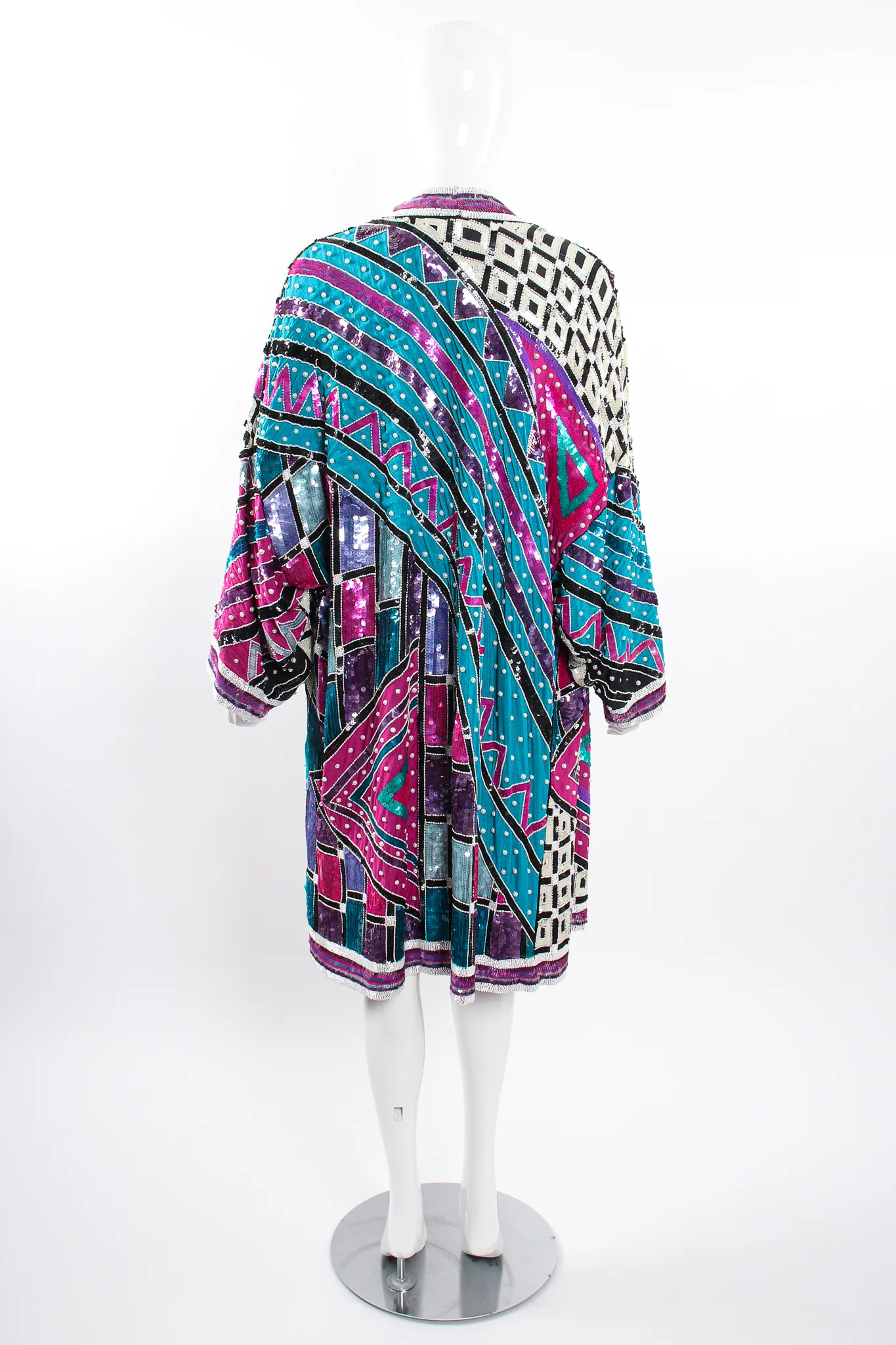 Embellished Sequin Pearl Duster - Image 8