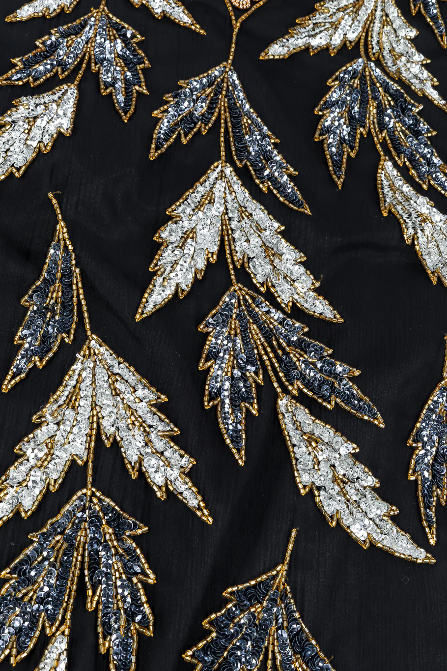Embellished Silk Caftan - Image 7