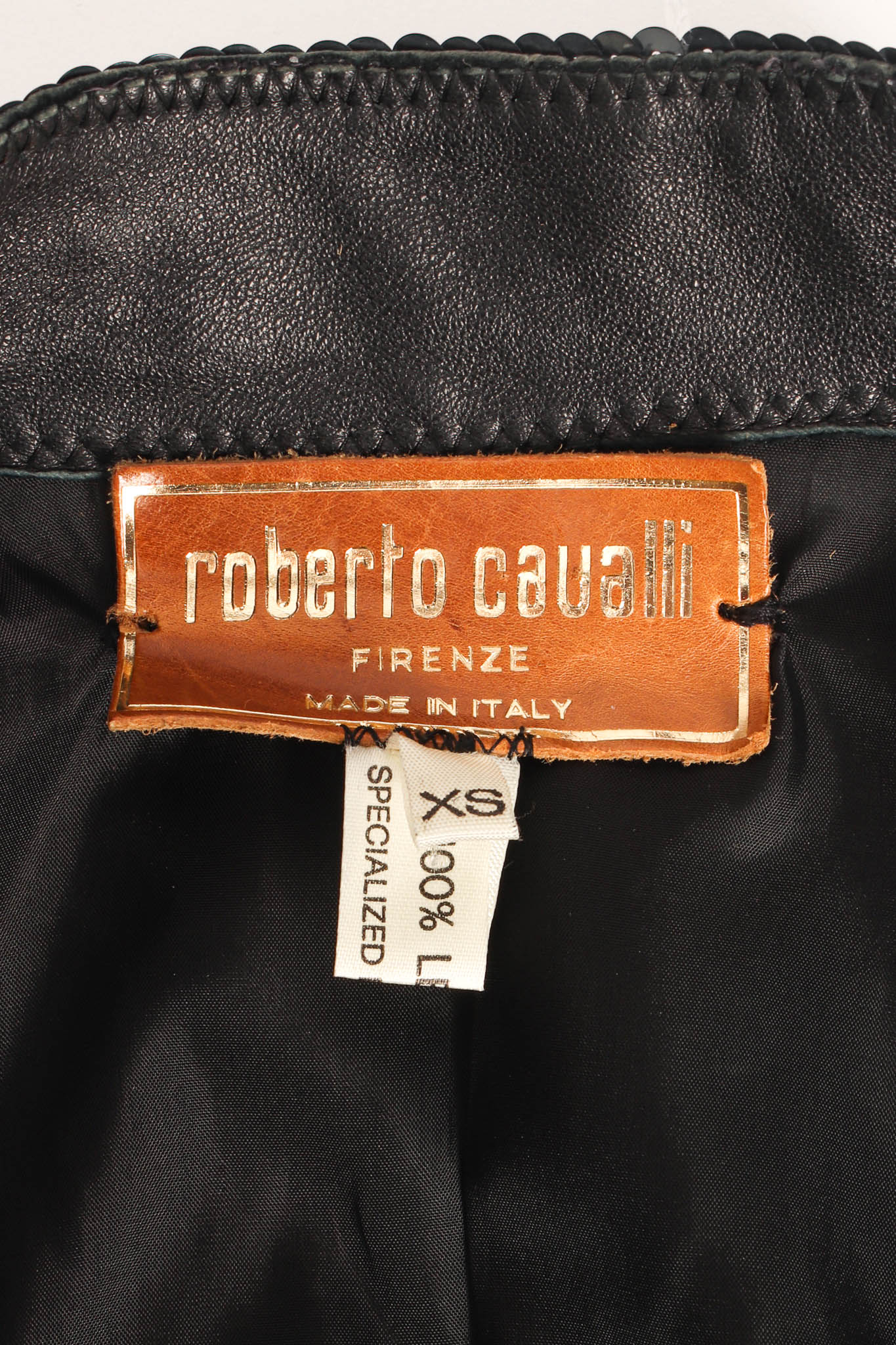 Embellished Suede Leather Jacket - Image 10