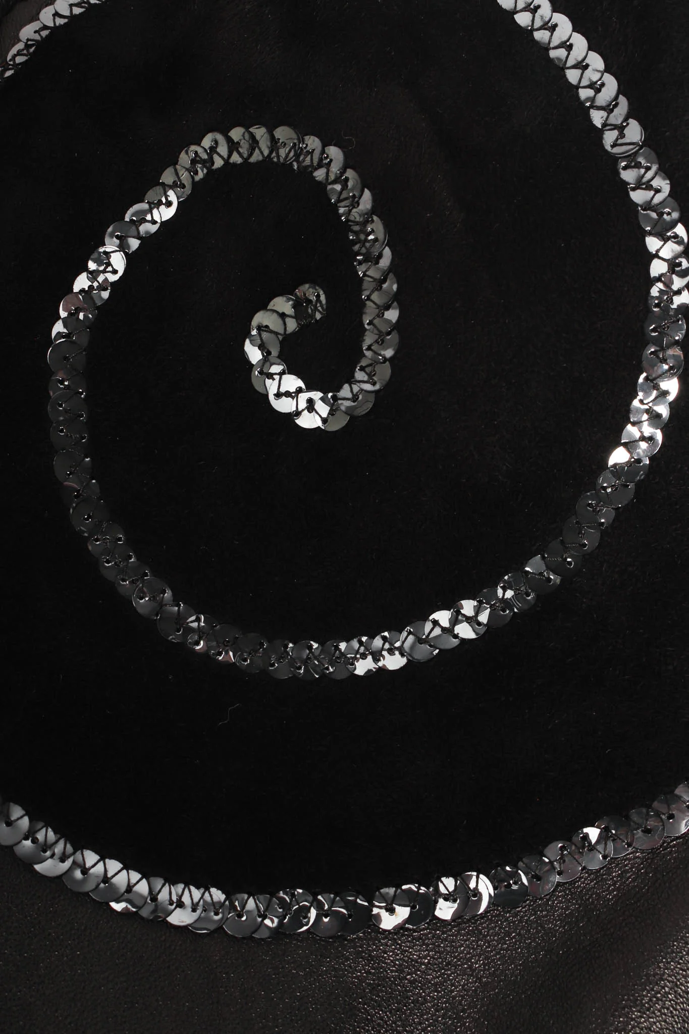 Embellished Suede Leather Jacket - Image 7