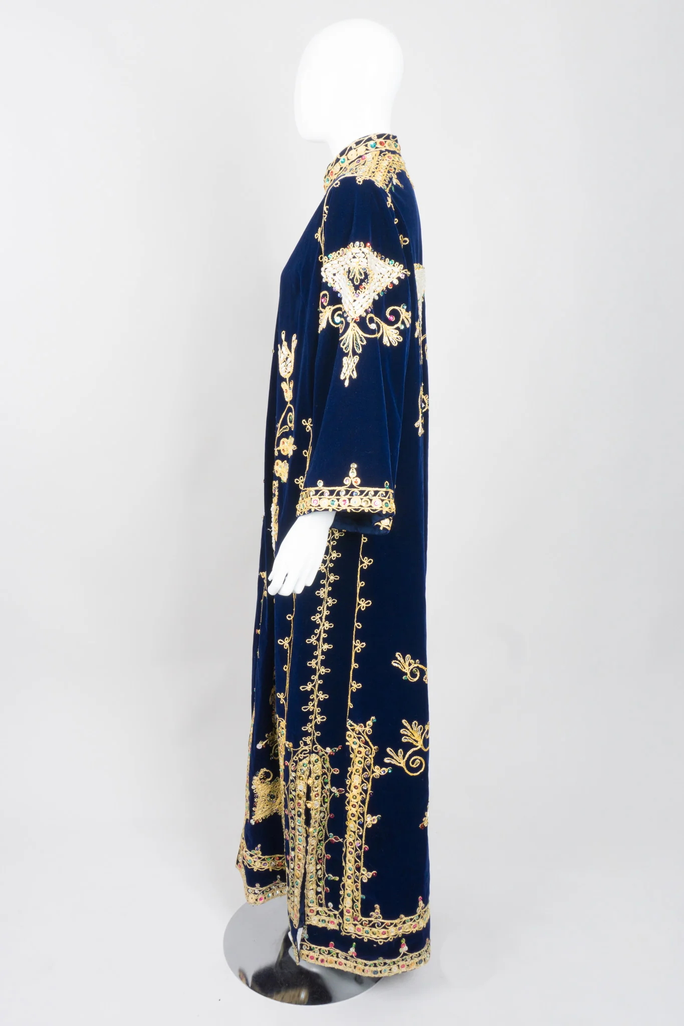 Embellished Velvet Illuminati Robe - Image 5