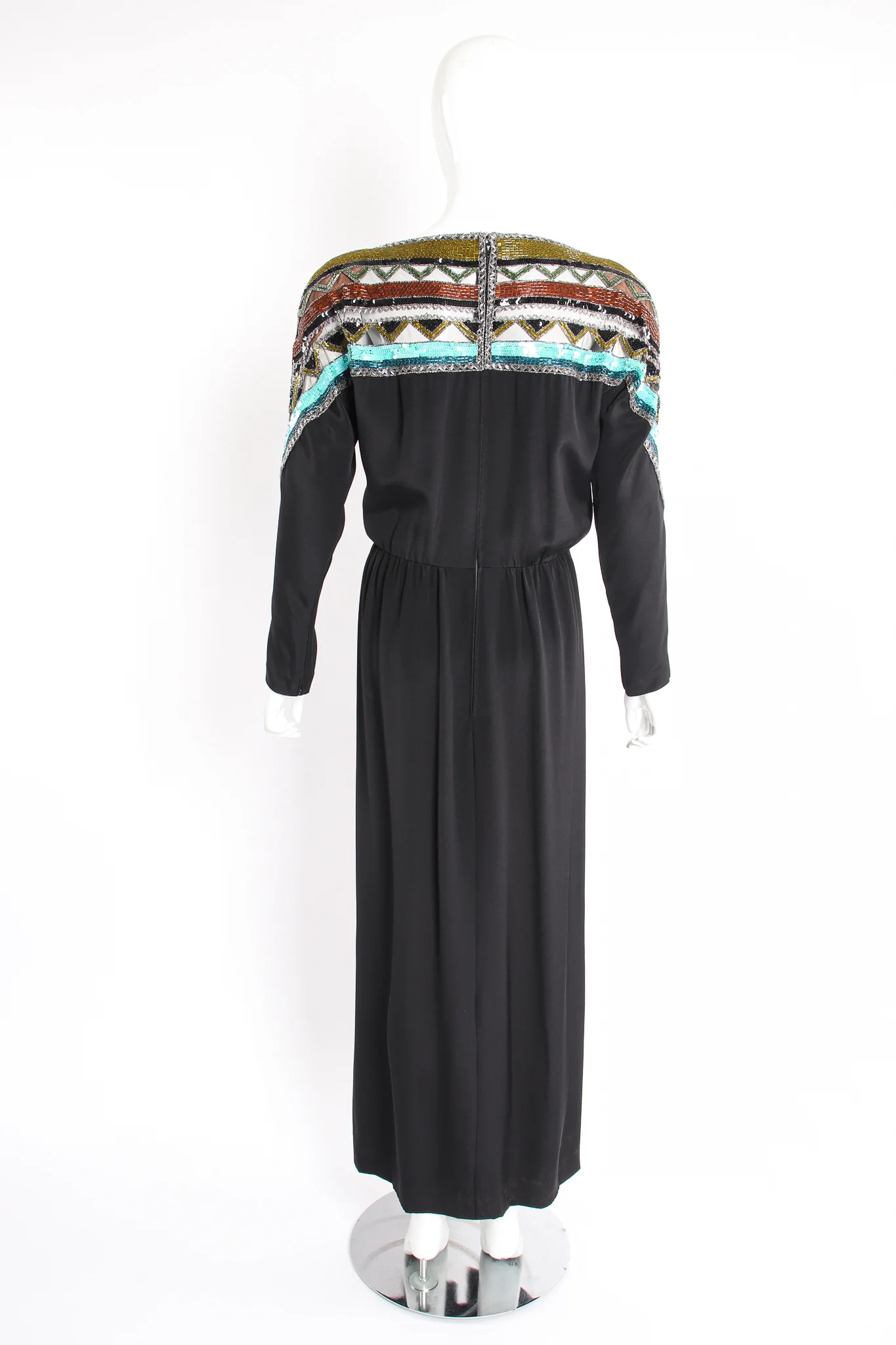 Embellished Yoke Gown - Image 12