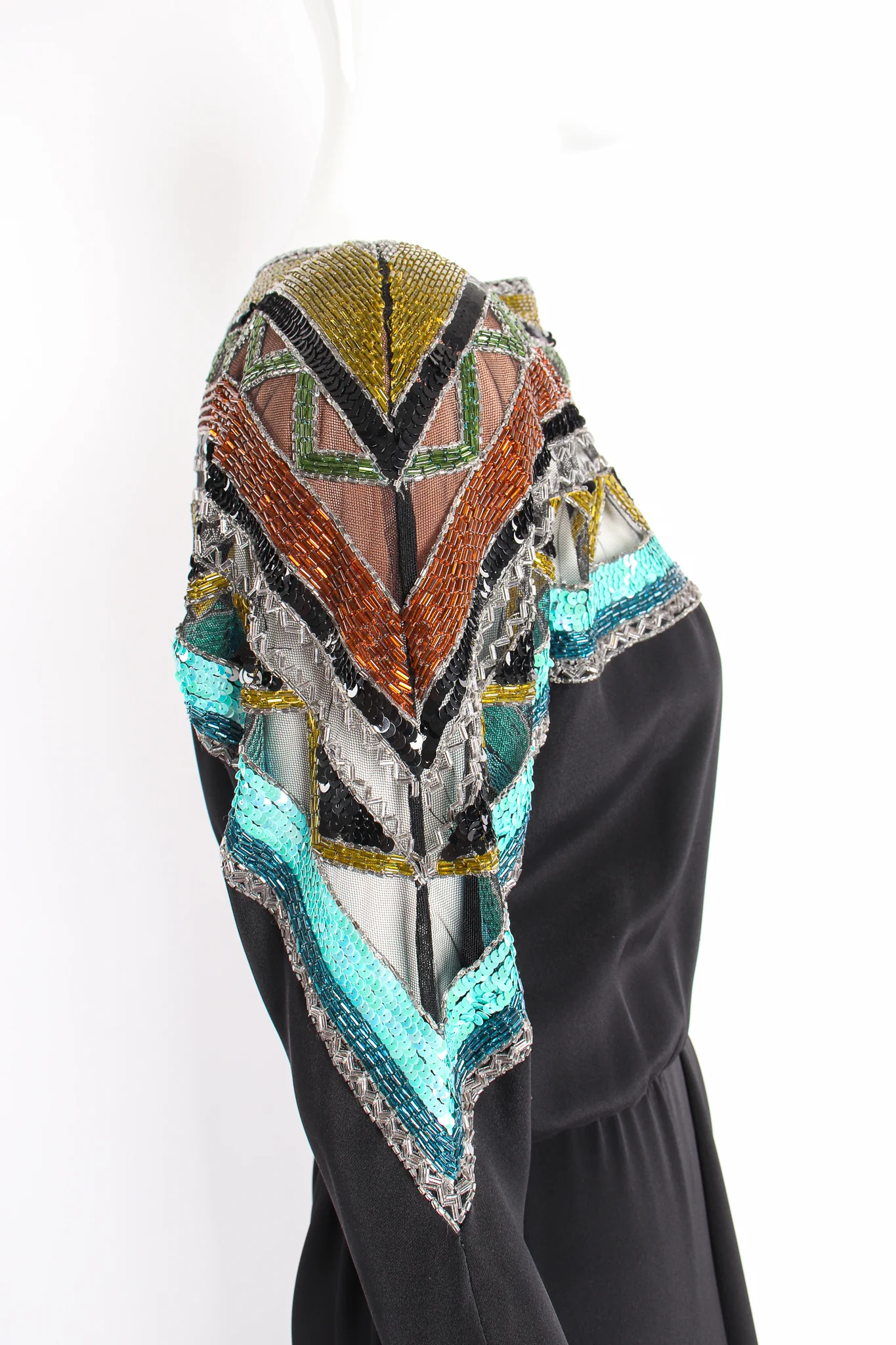 Embellished Yoke Gown - Image 7