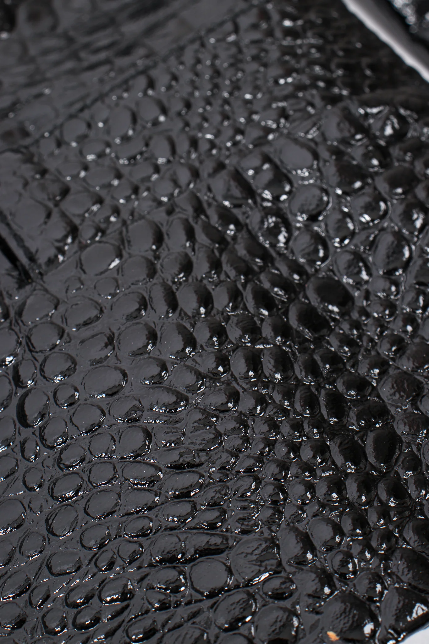 Embossed Patent Leather Jacket - Image 12