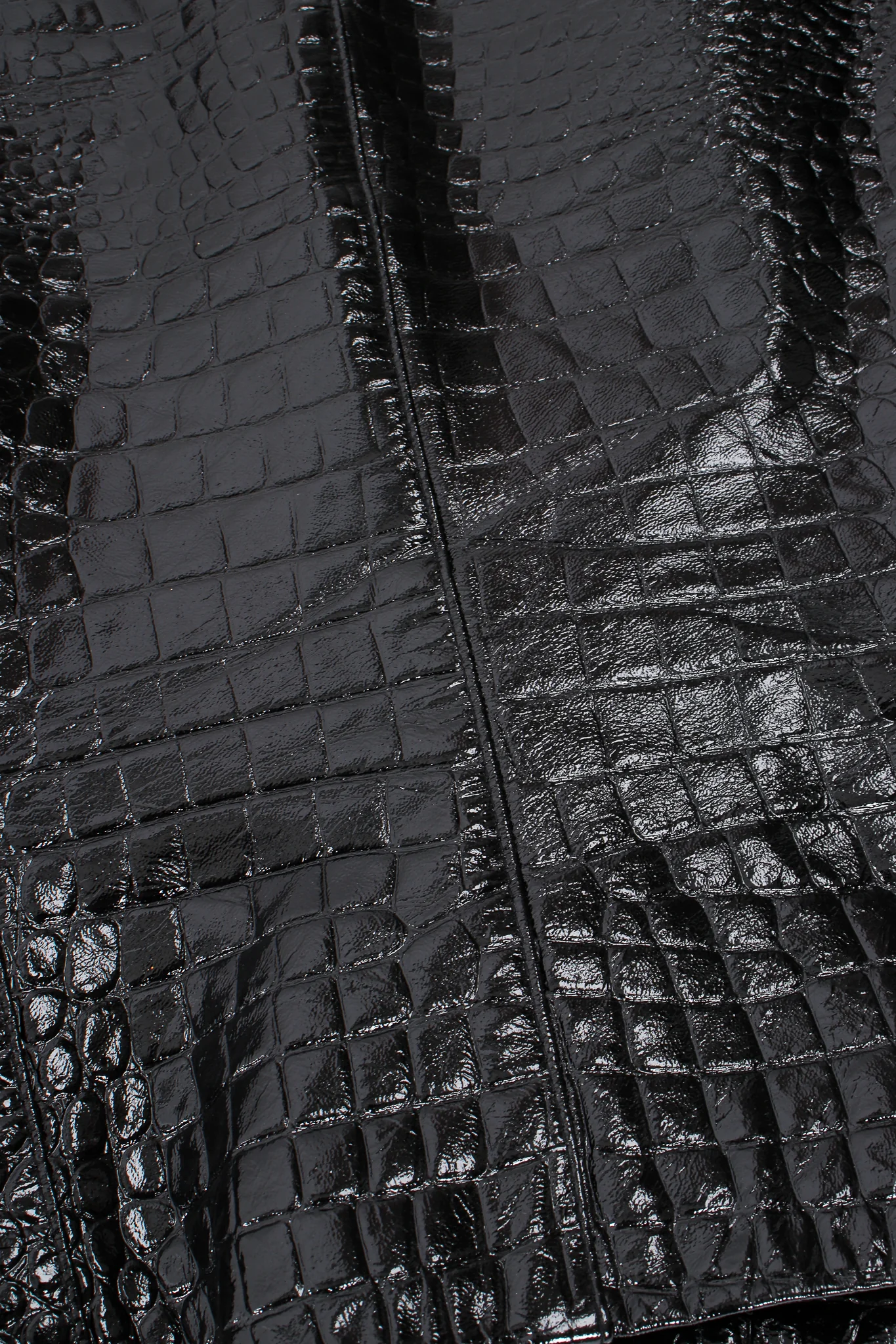 Embossed Patent Leather Jacket - Image 16