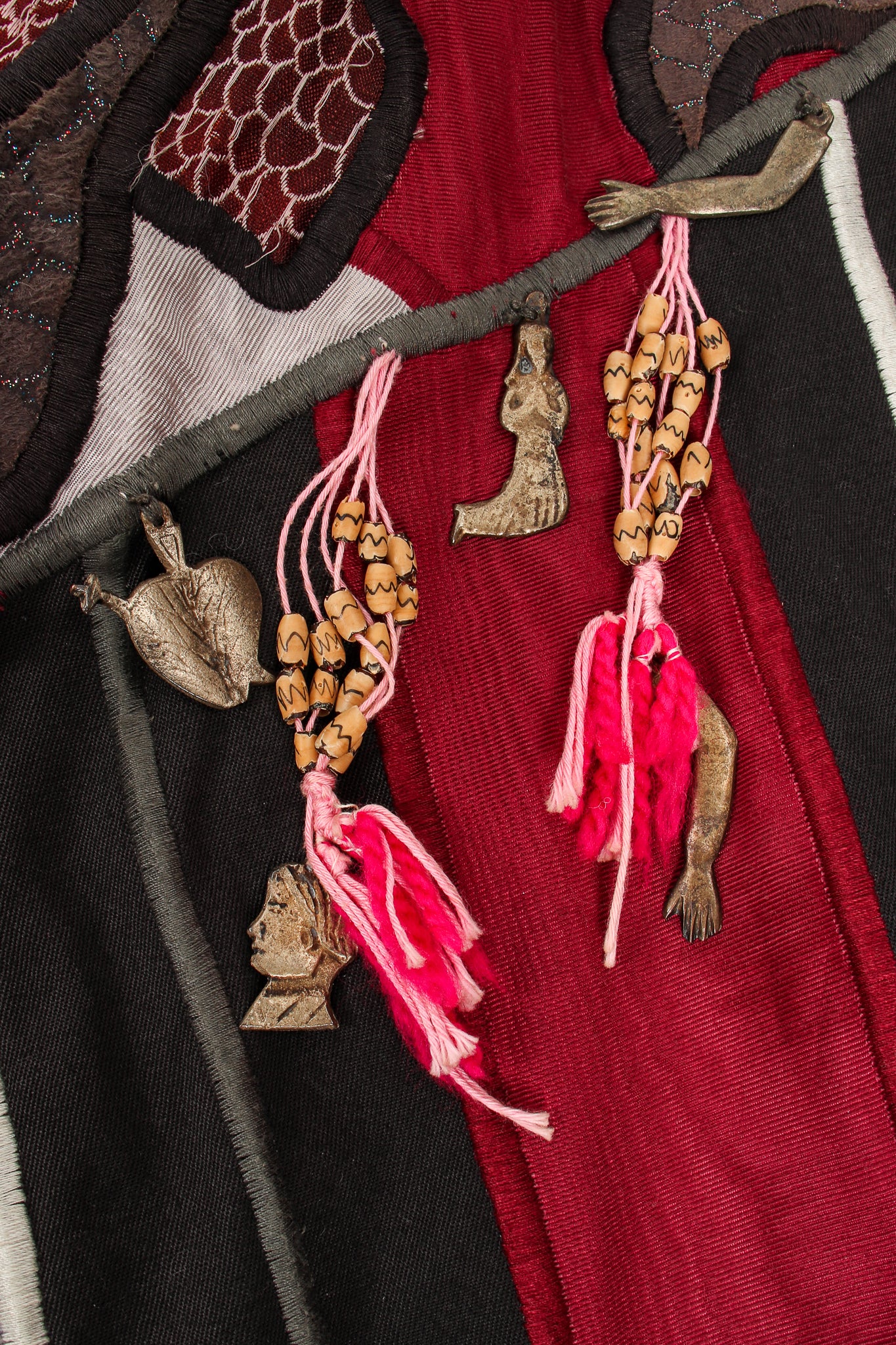 Embroidered Batwing Charm Jacket - Image 12
