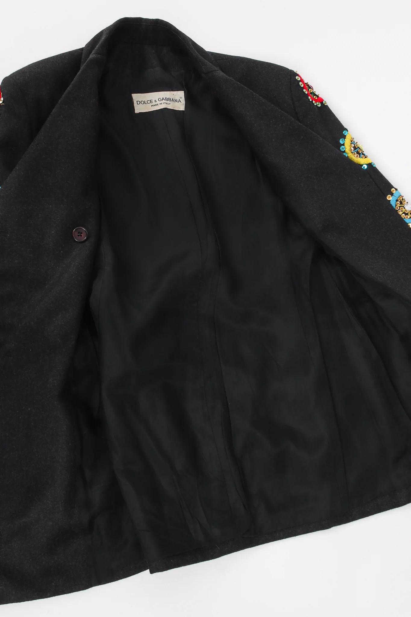 Embroidered Beaded Jacket & Pant Set - Image 11