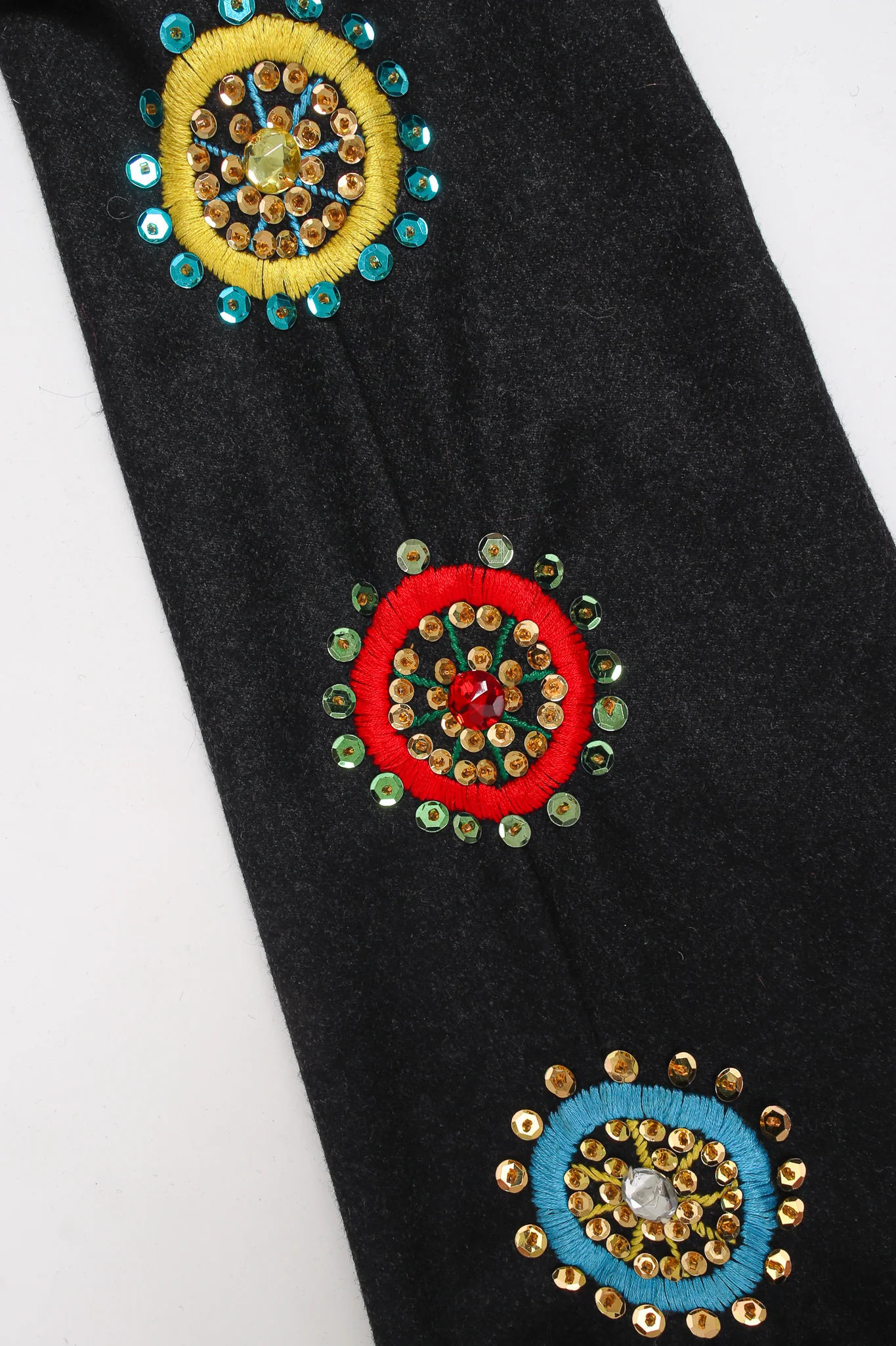 Embroidered Beaded Jacket & Pant Set - Image 6