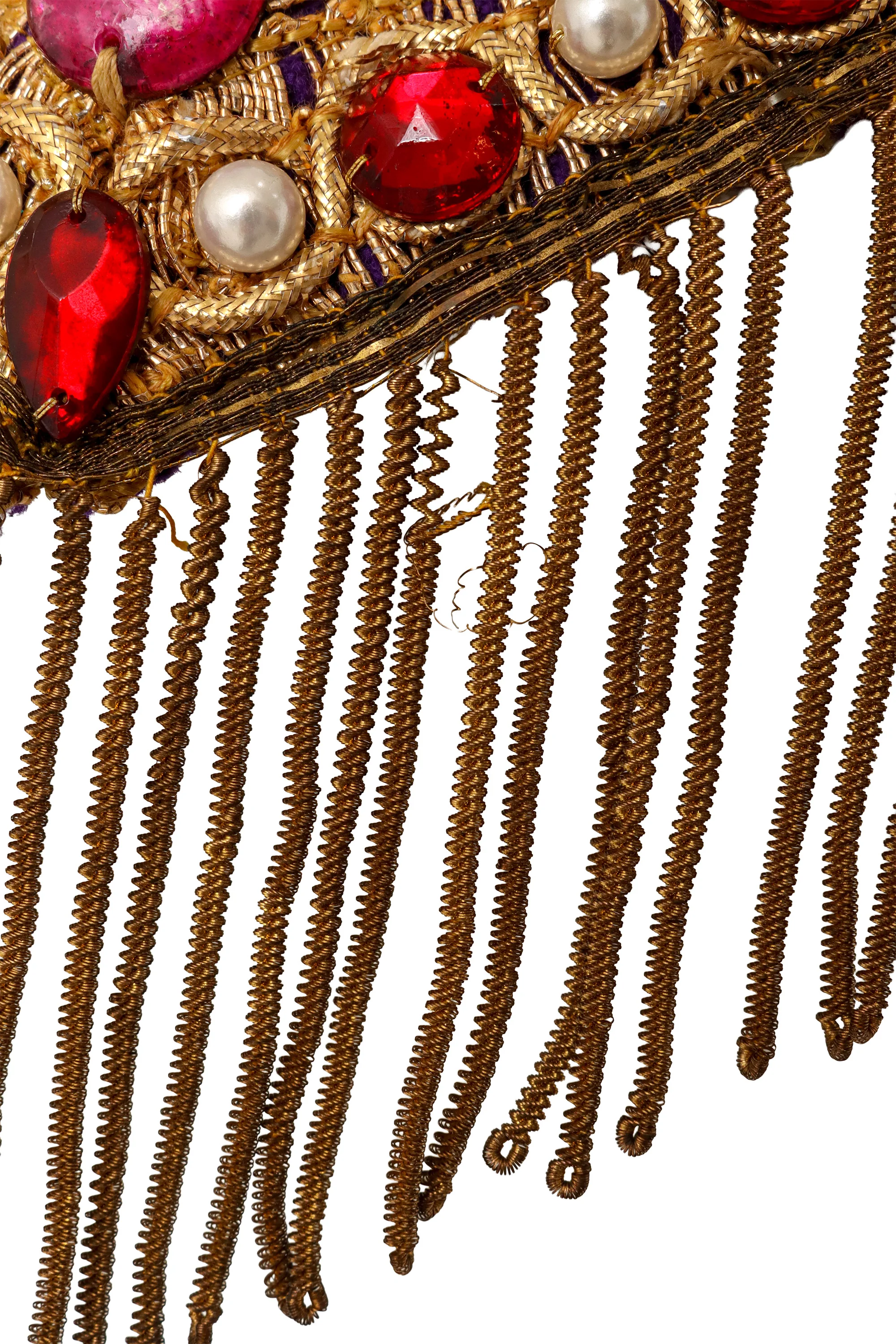 Embroidered Jewel Fringe Collar - Image 8