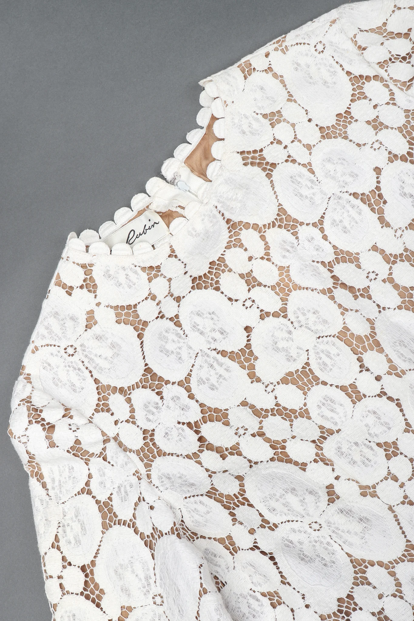 Embroidered Lace Top & Pant Set - Image 6