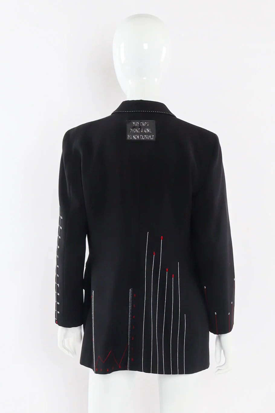 Embroidered Metrics Blazer - Image 3