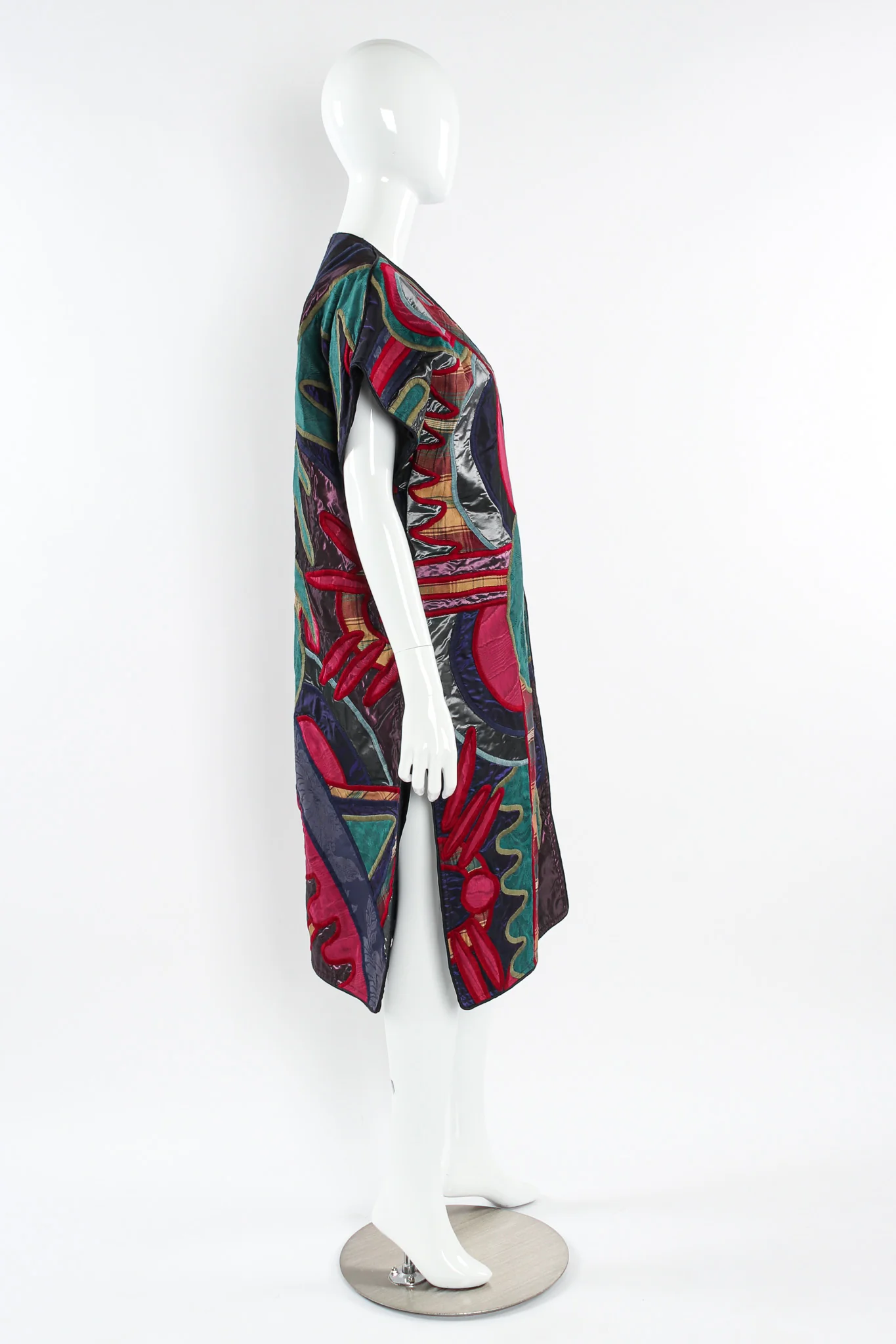 Embroidered Patchwork Vest - Image 4