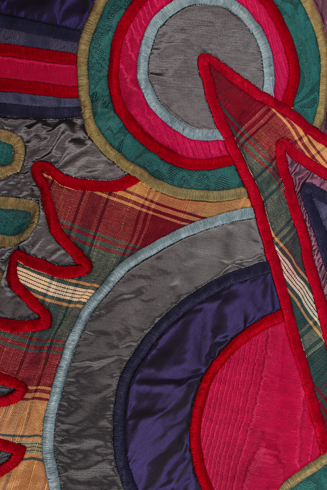 Embroidered Patchwork Vest - Image 5