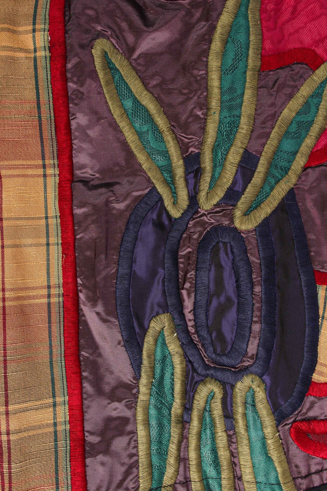 Embroidered Patchwork Vest - Image 9