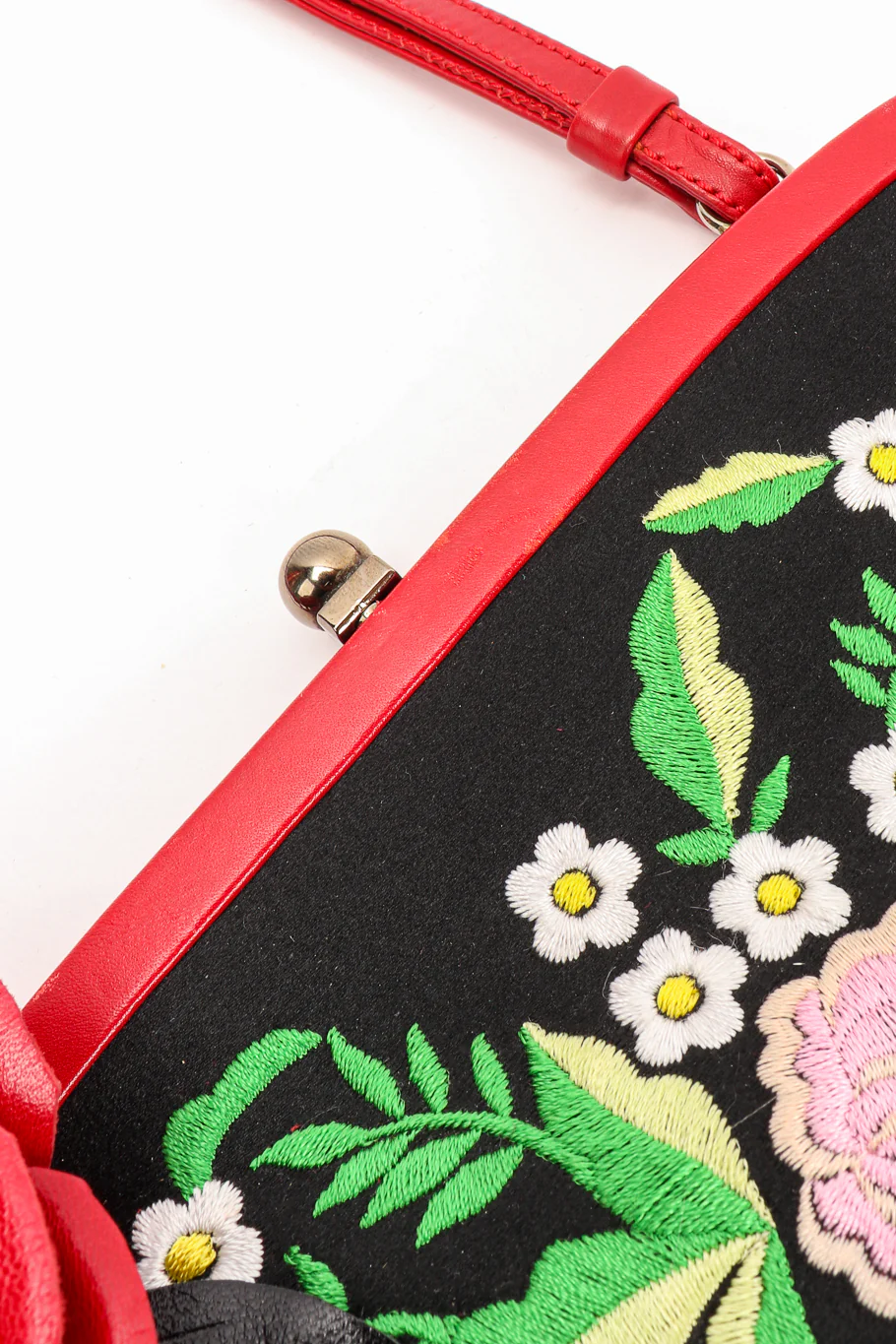 Embroidered Piano Fringe Shoulder Bag - Image 7