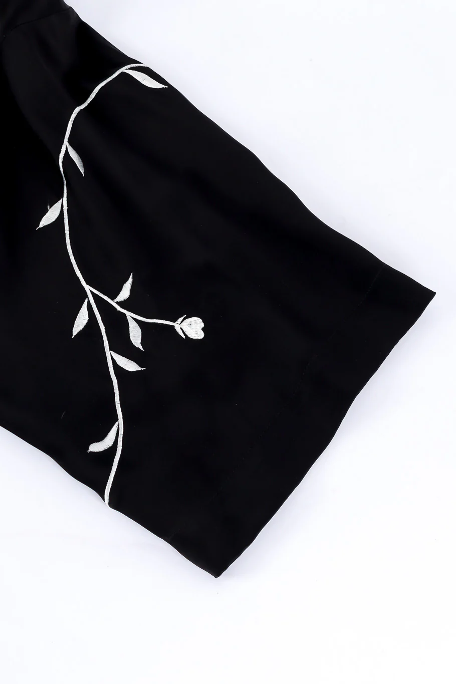 Embroidered Satin Robe - Image 6