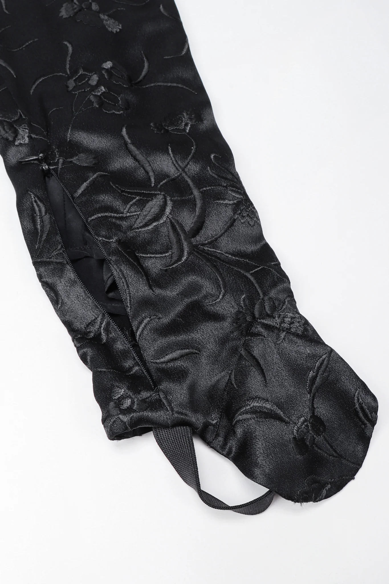 Embroidered Silk Stirrup Pant - Image 14
