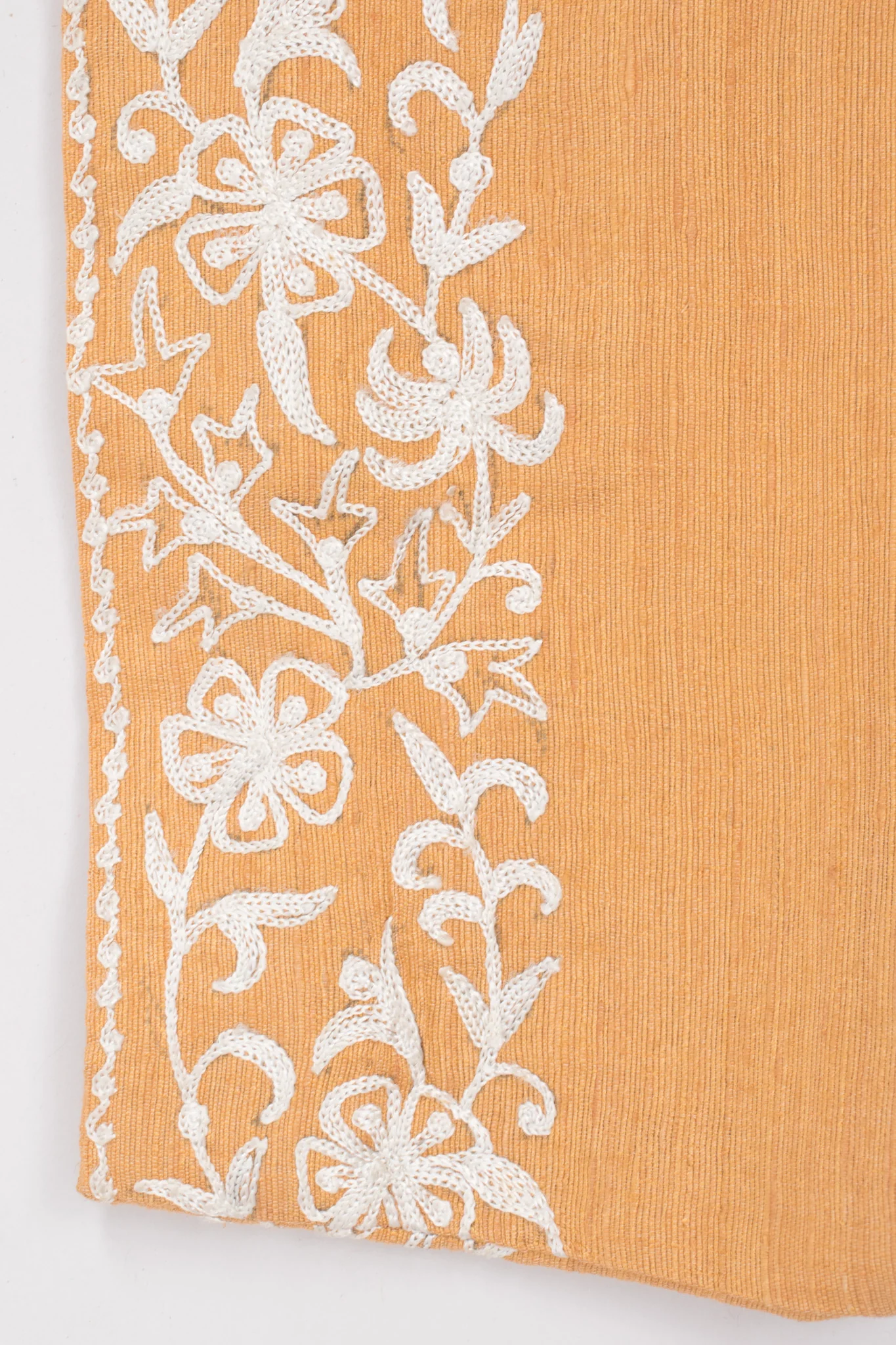 Embroidered Silk Tunic Dress - Image 15