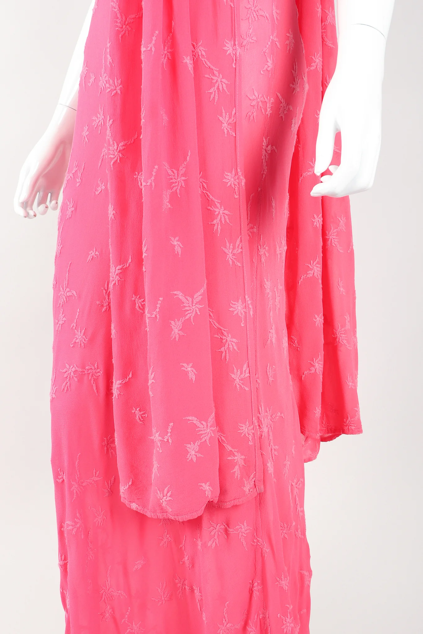 Embroidered Slip Dress & Shawl - Image 14
